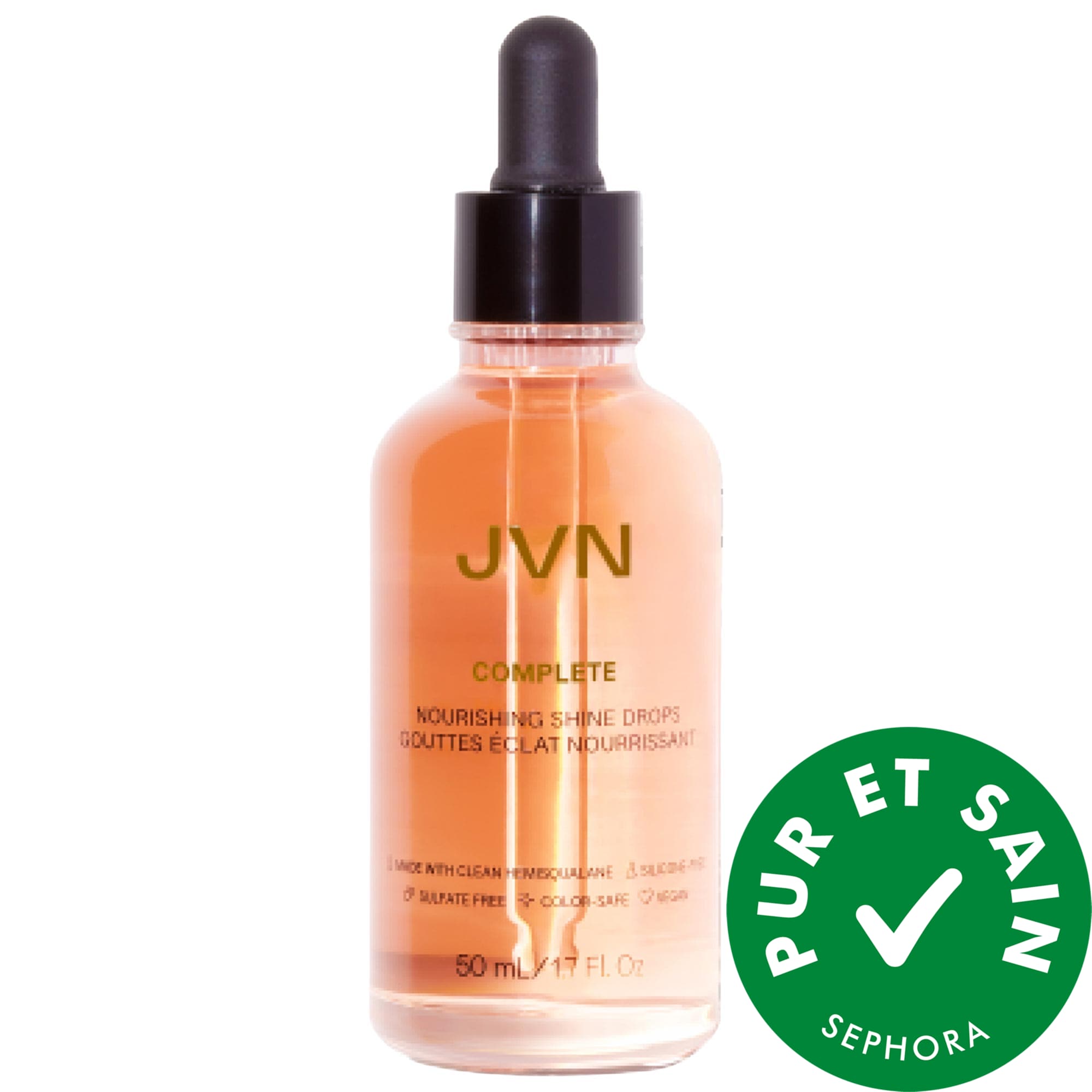 Gouttes brillance Huile nourrissante pour cheveux COMPLET