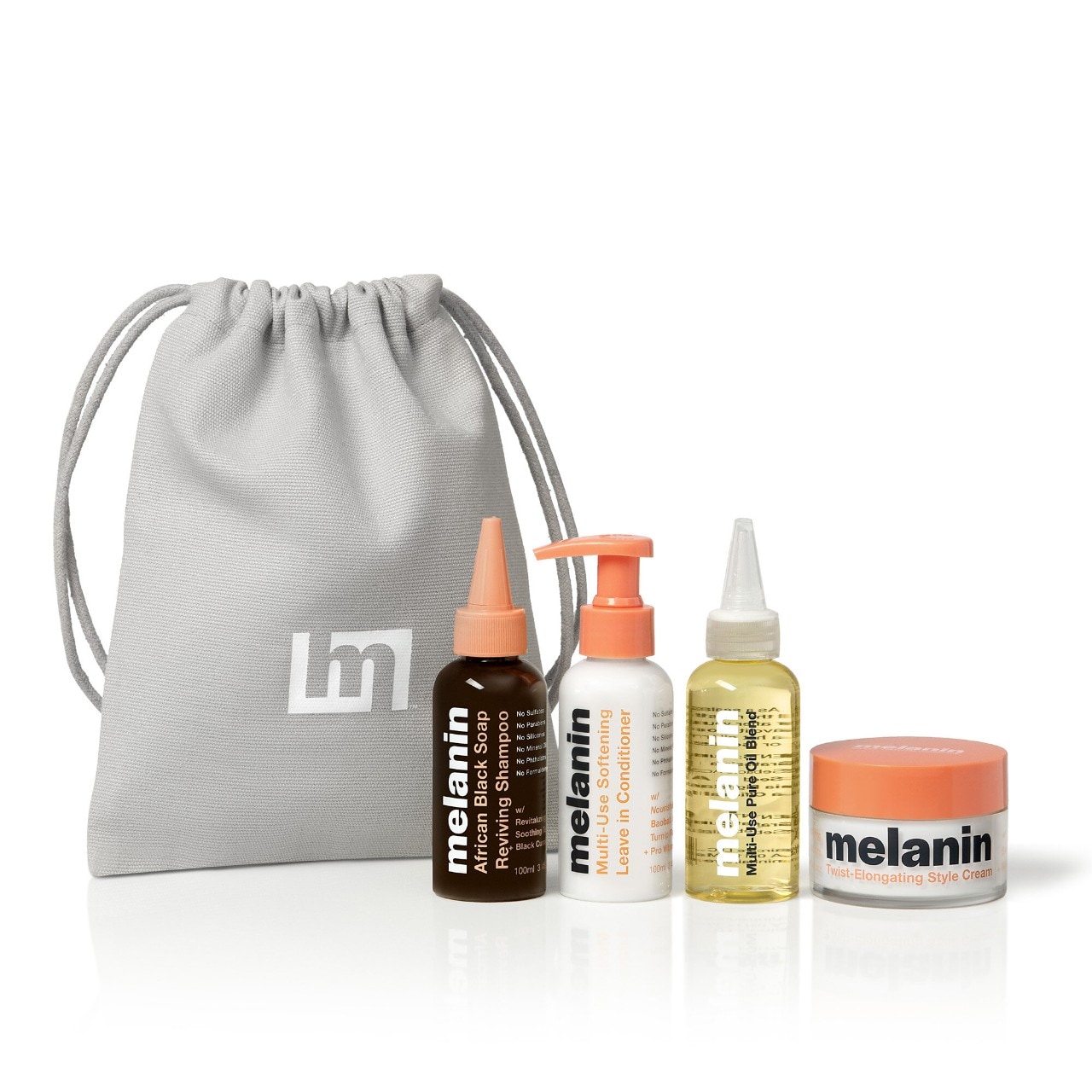Melanin Hair Care Signature Line Hair Kit