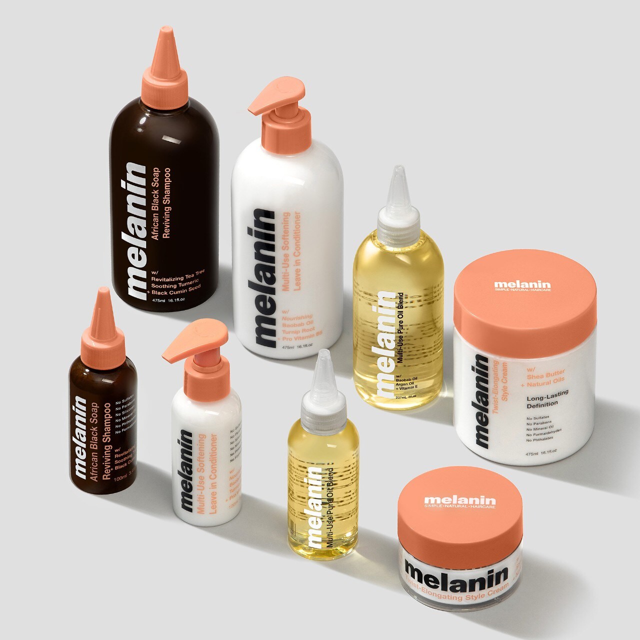 Melanin Hair Care Signature Line Hair Kit - Thumbnail 2