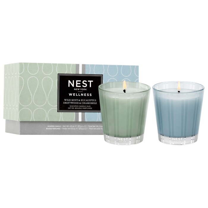 Mini Wellness Candle Duo NEST New York Sephora