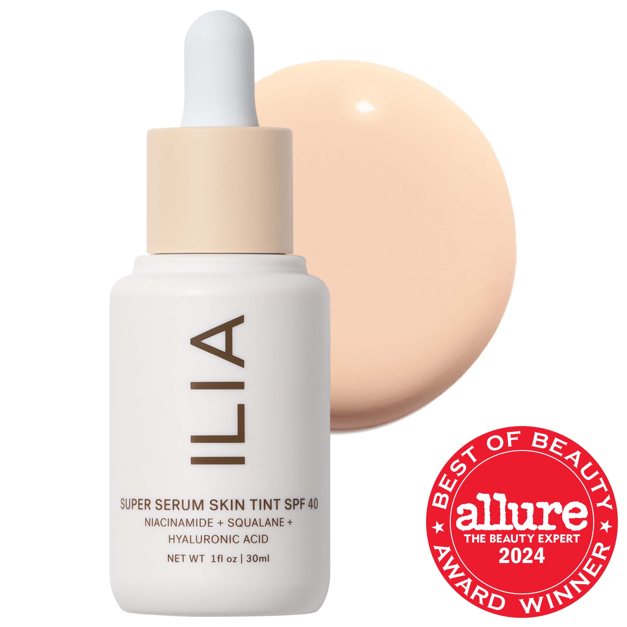 Thumbnail of ILIA Super Serum Skin Tint SPF 40 - Hydrating Foundation Rendezvous ST1