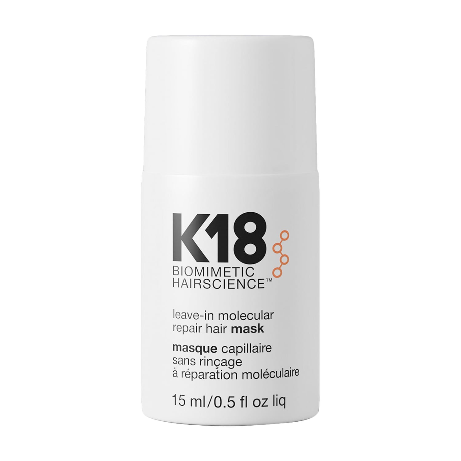Мини-несмываемая маска для молекулярного восстановления волос K18 Biomimetic Hairscience
