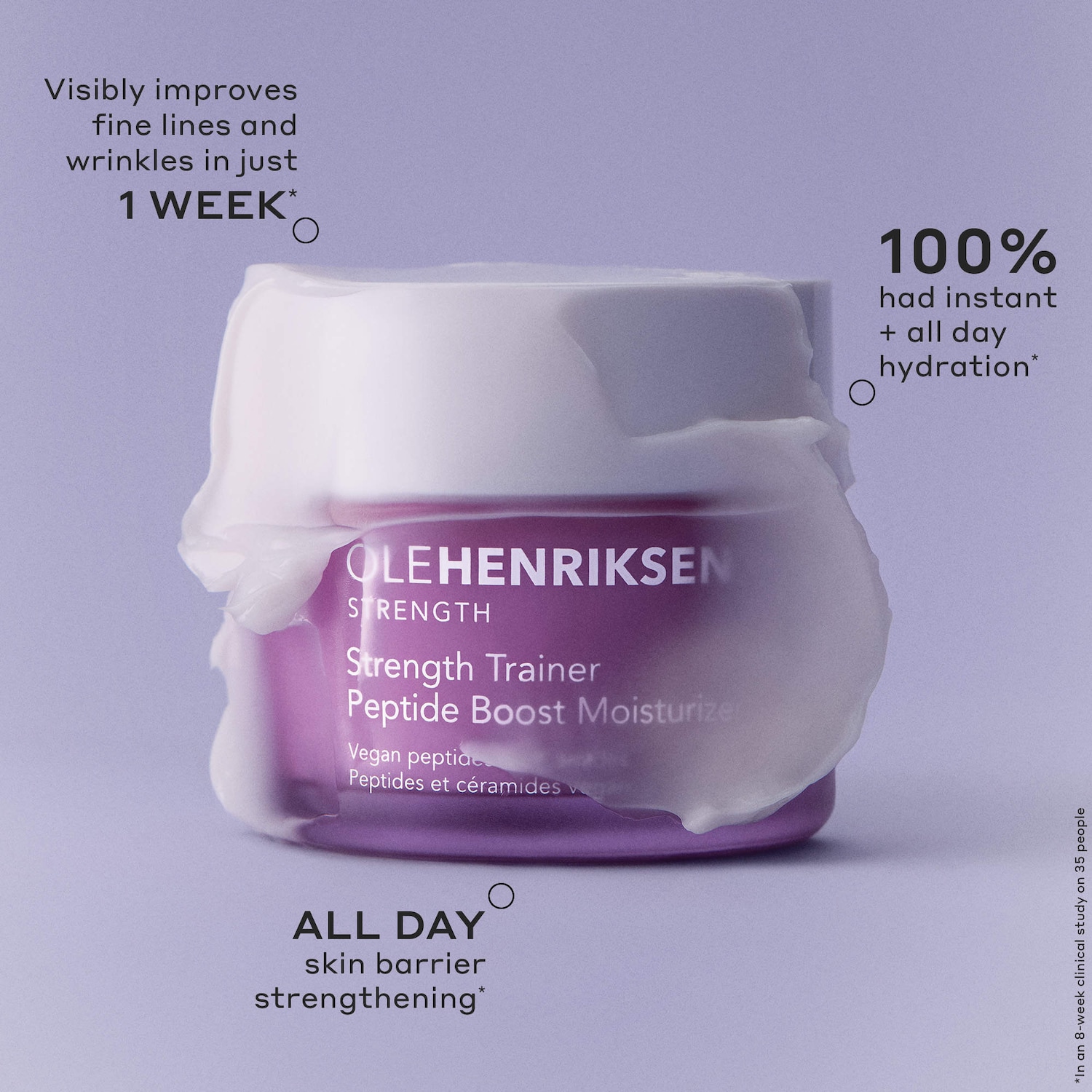 Strength Peptide Barrier Boost Moisturizer with Hyaluronic Acid and Niacinamide