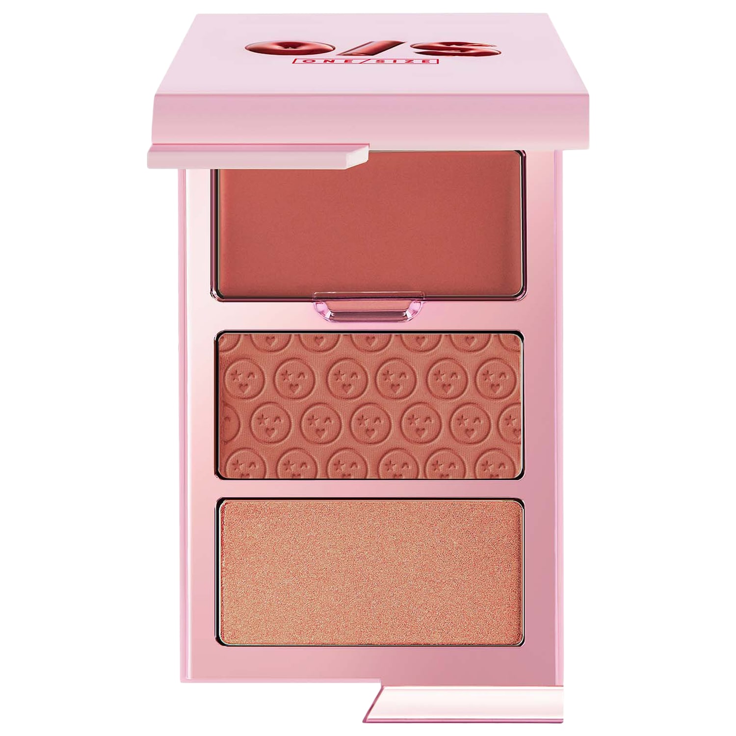 ONE/SIZE by Patrick Starrr Палетка из трех 3D-румян One/Size Cheek Clapper