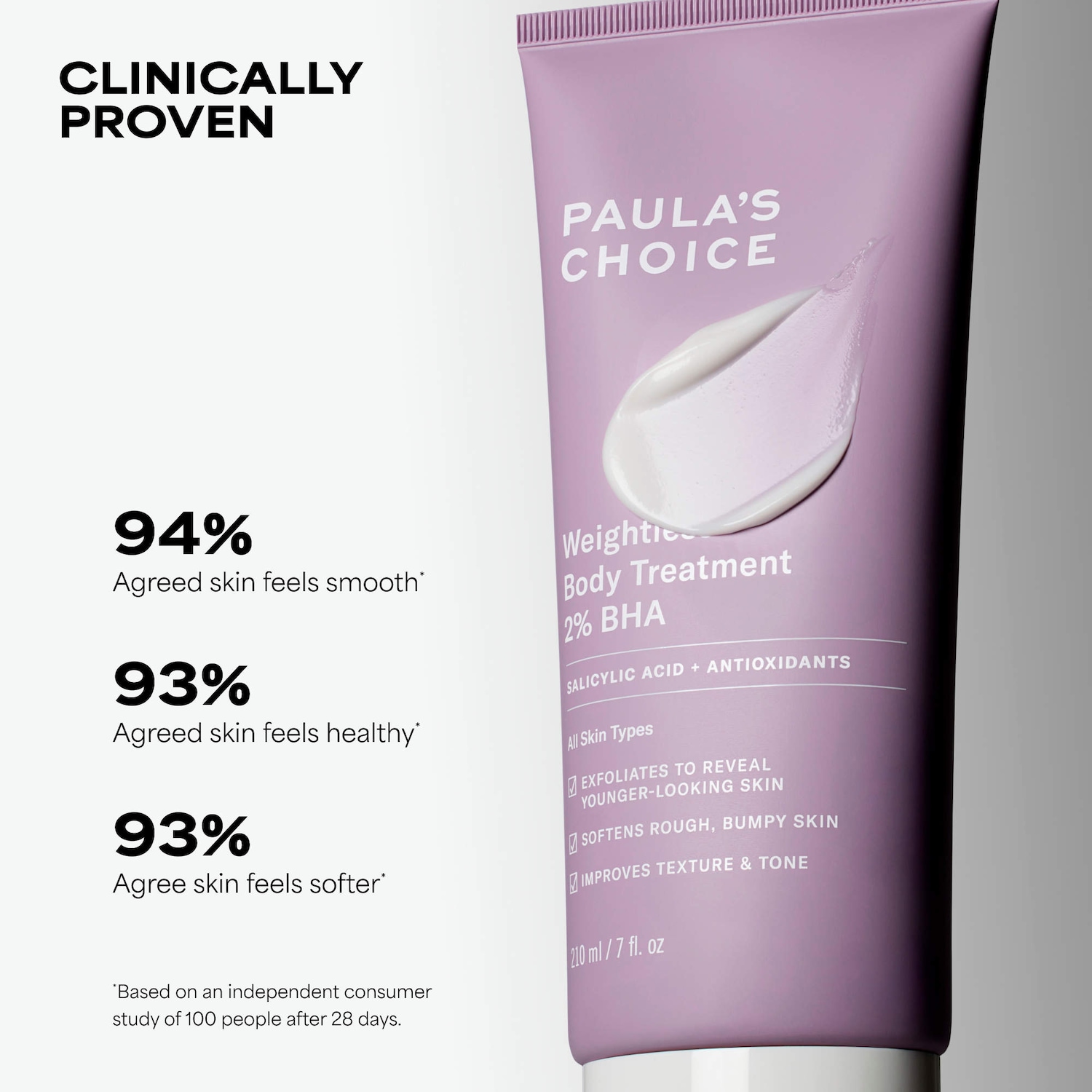 PAULA'S CHOICE 2%BHAボディトリートメント 5本セット Weightless Body Treatment 2% BHA - Paula's Choice | Sephora