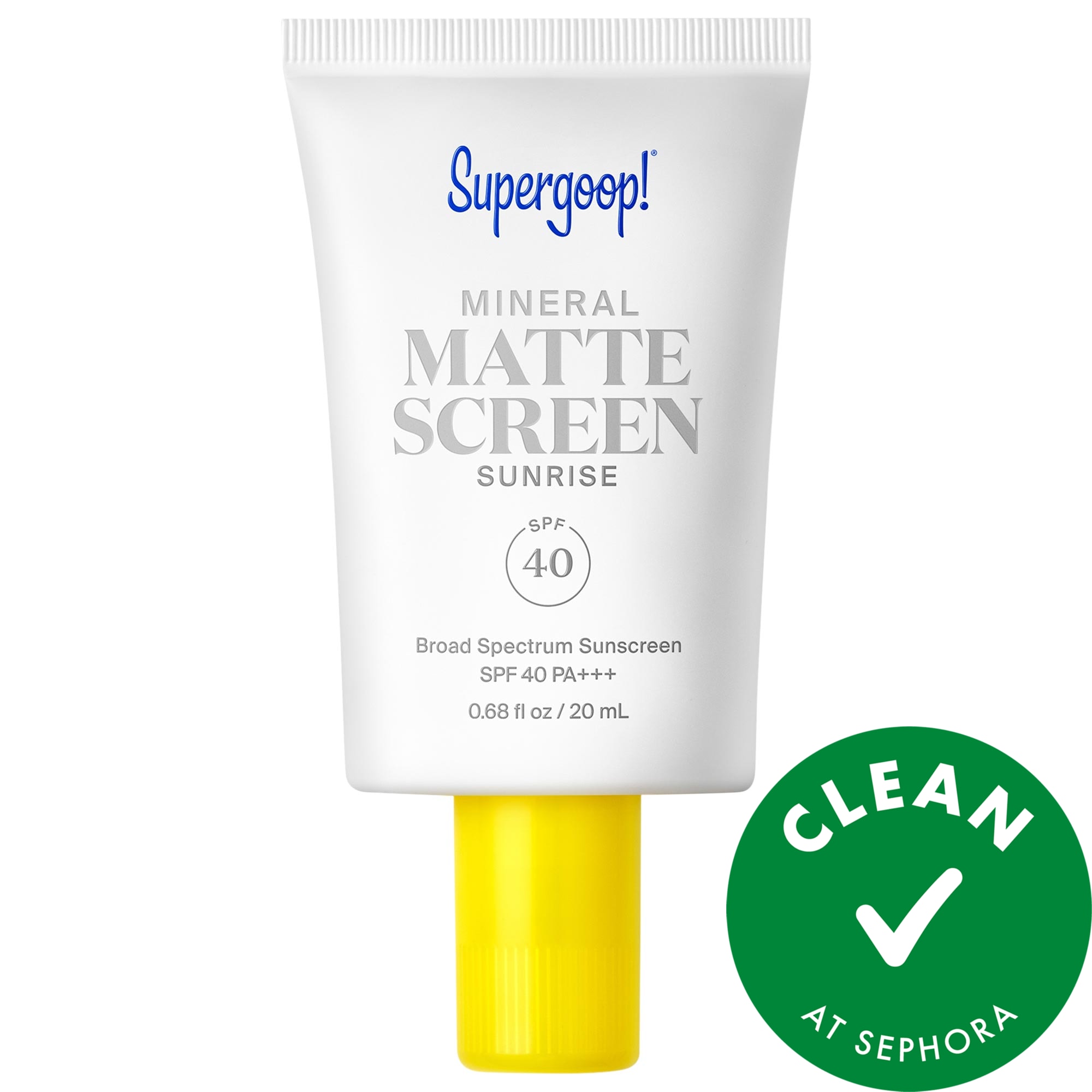 Thumbnail of Supergoop! Mini Mineral Mattescreen Sunscreen SPF 40 .68 oz / 20 mL