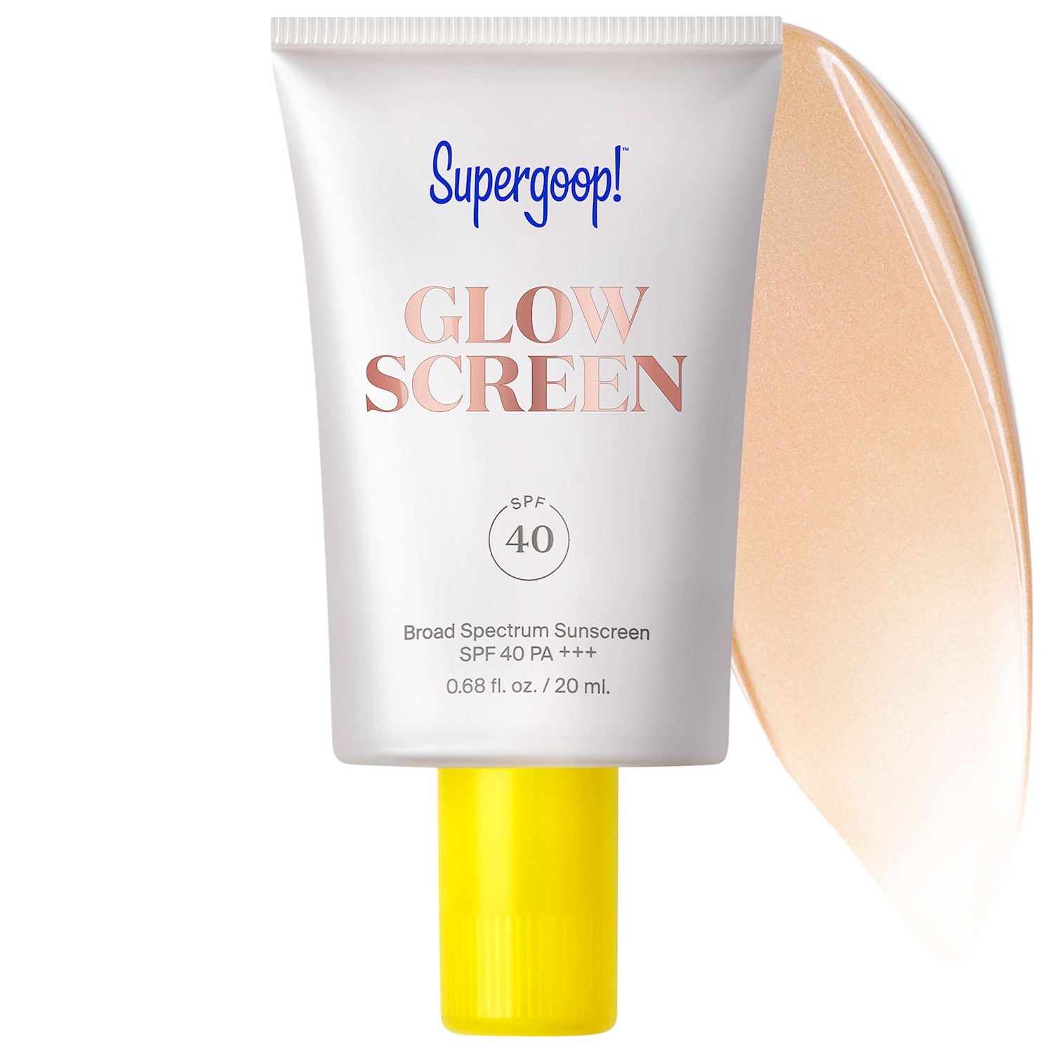 Мини-солнцезащитный крем Supergoop! Glowscreen SPF 40 с гиалуроновой кислотой — фото 1