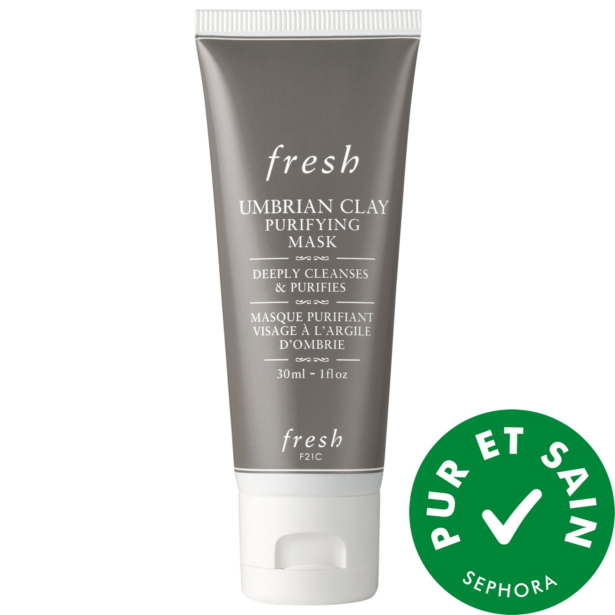 fresh Masque purifiant visage à l'argile d'Ombrie oz / mL