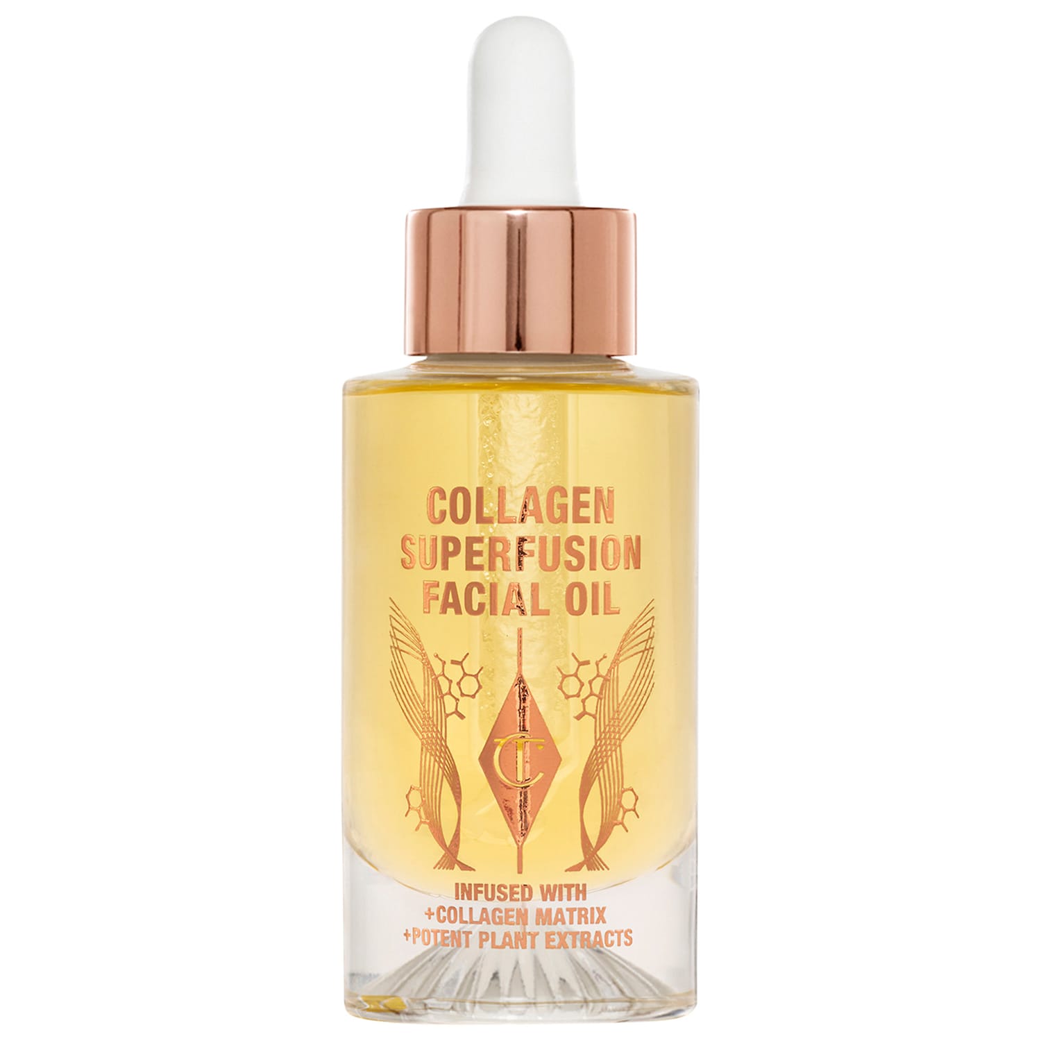 Укрепляющее масло для лица Charlotte Tilbury Collagen Superfusion для упругости и объема — фото 1