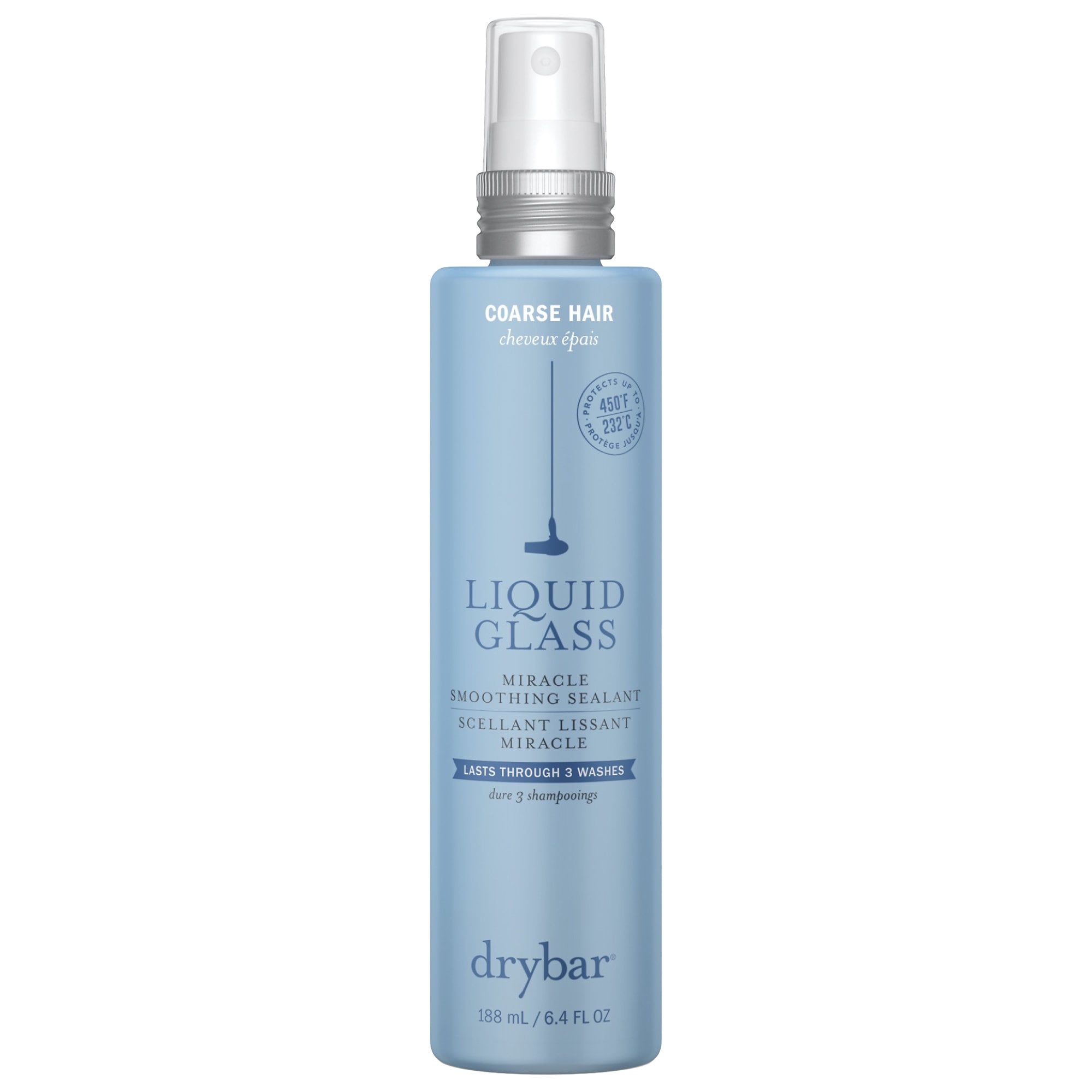 Drybar Liquid Glass Moisture-Rich Miracle Smoothing Sealant 6.4 oz/ 188 mL