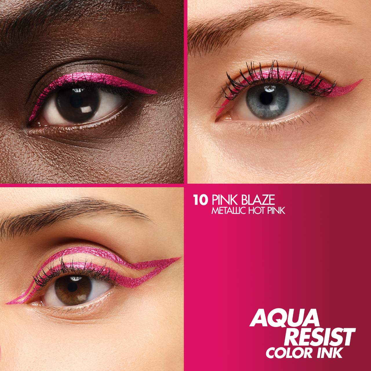 Aqua Resist Color Ink 24HR Waterproof Liquid Eyeliner