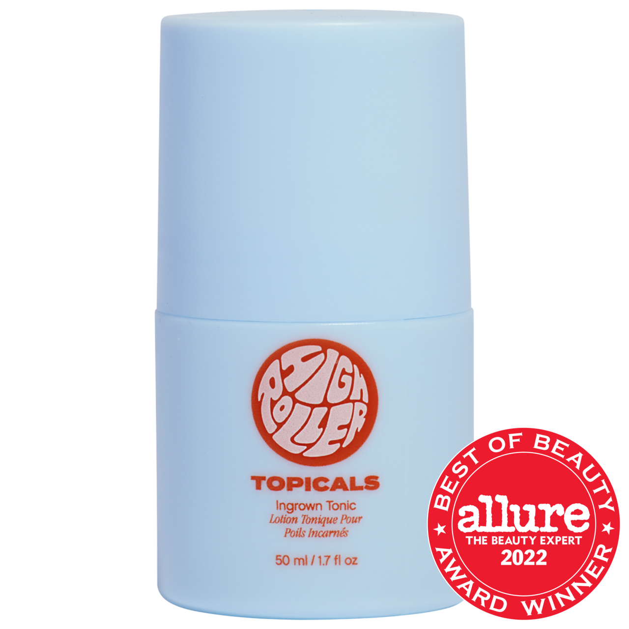 Topicals High Roller Ingrown Hair Tonic with AHA and BHA 1.7 oz/ 50 mL