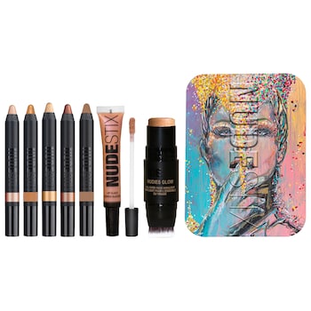 Euphoric Nudes 7pc Festival Palette - NUDESTIX | Sephora