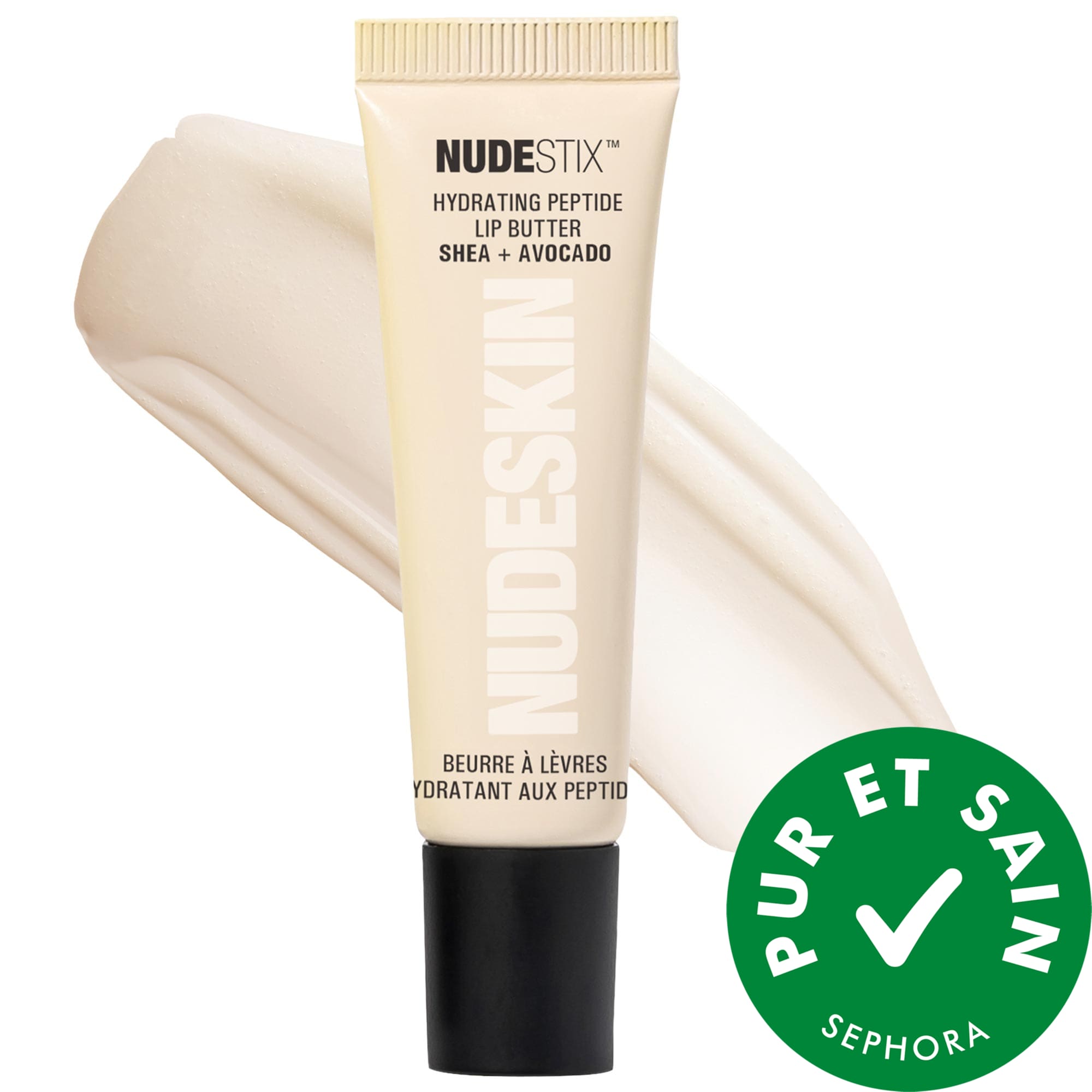NUDESTIX Beurre pour les lèvres hydratant aux peptides 0.34 oz