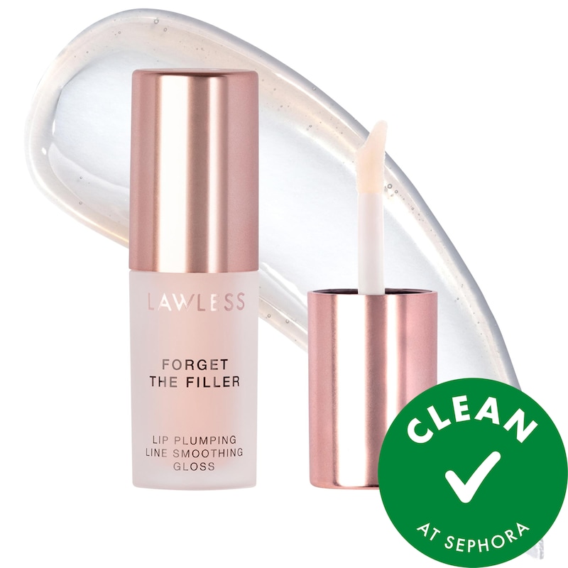 Mini Forget The Filler Lip Plumper Line Smoothing Gloss