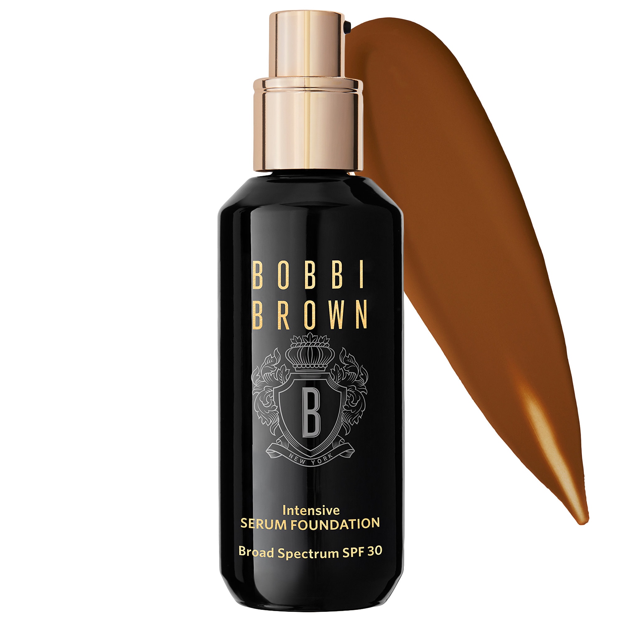 Bobbi Brown Intensive Serum Foundation Spf 40 In Walnut