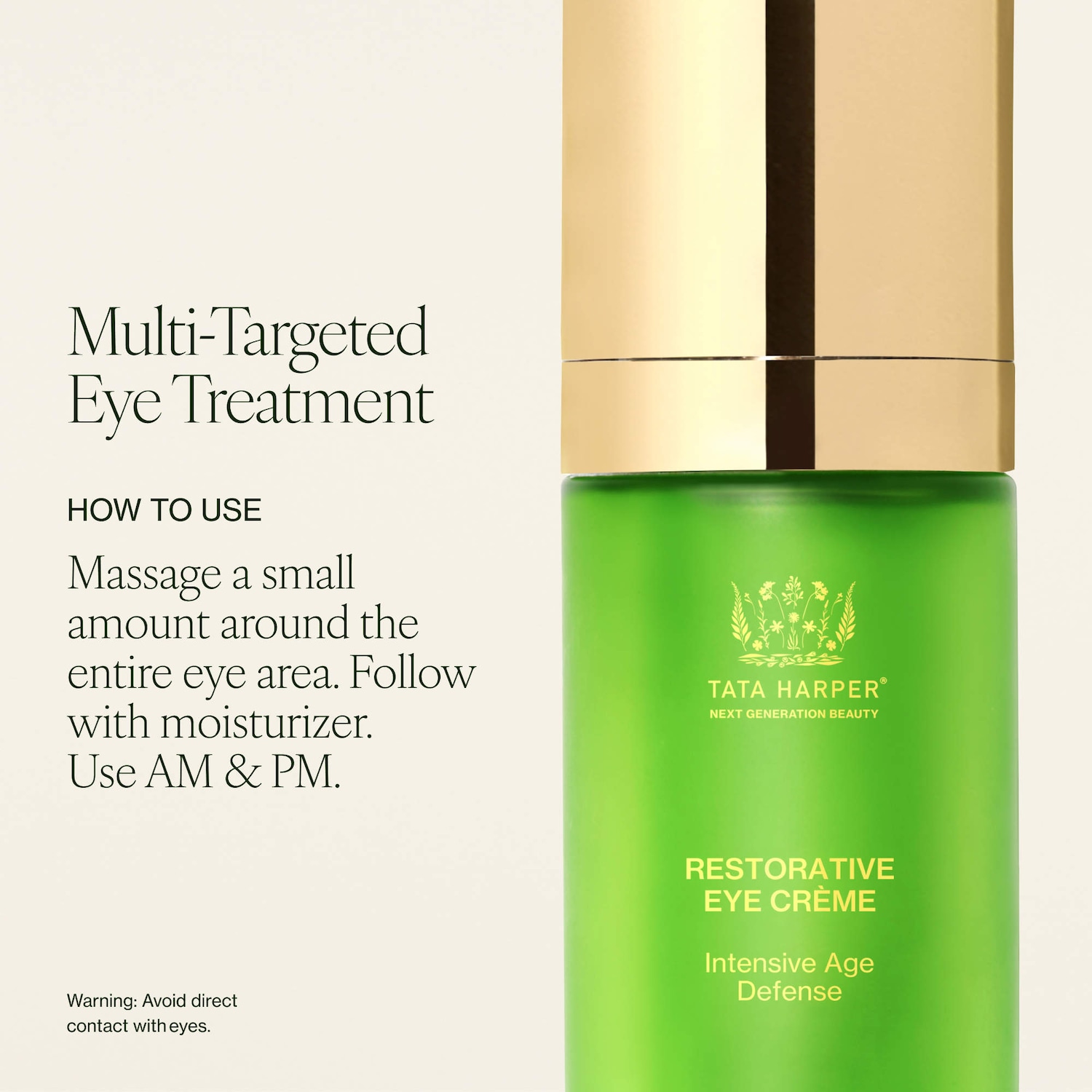 Restorative Anti-Aging Eye Cream - Tata Harper | Sephora