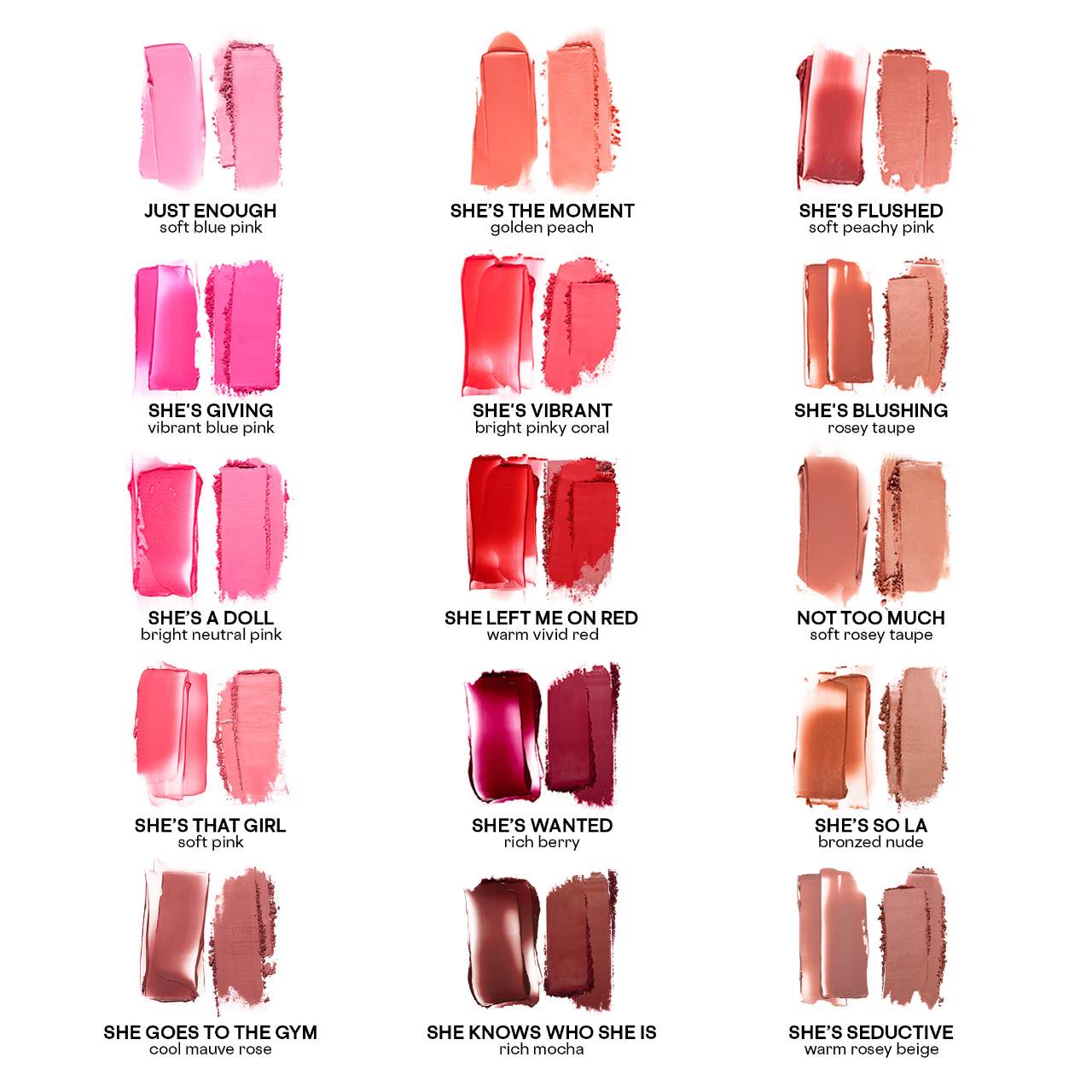 Patrick Ta チークパレット Major Beauty Headlines - Double-Take Crème & Powder Blush