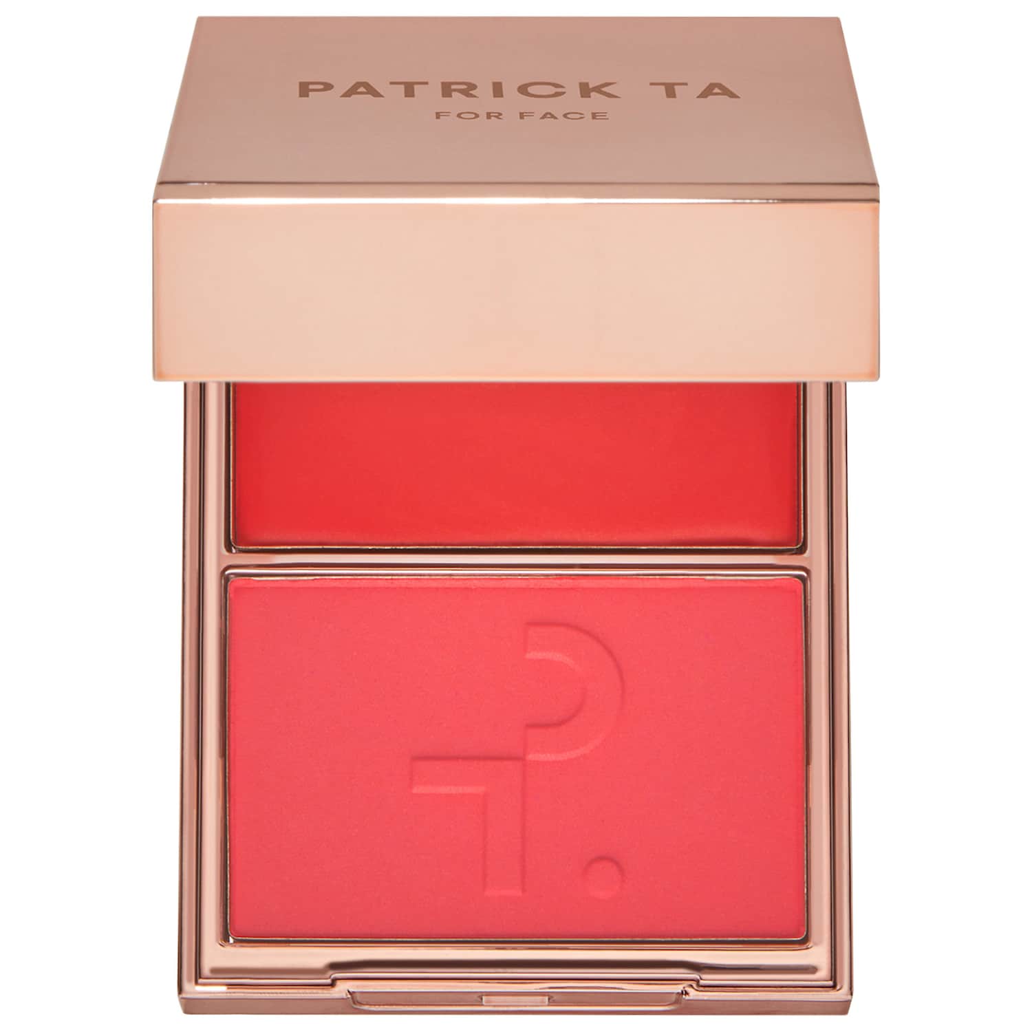 PATRICK TA Major Headlines Double-Take Crème & Powder Blush Duo in She's Vibrant