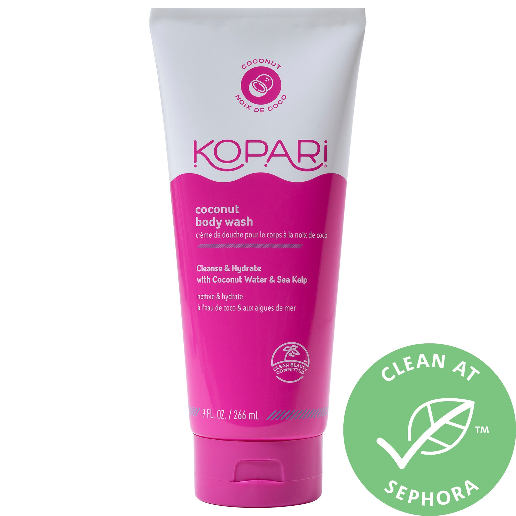 Kopari Hydrating Body Wash With Coconut Water, Aloe & Sea Kelp 9 oz