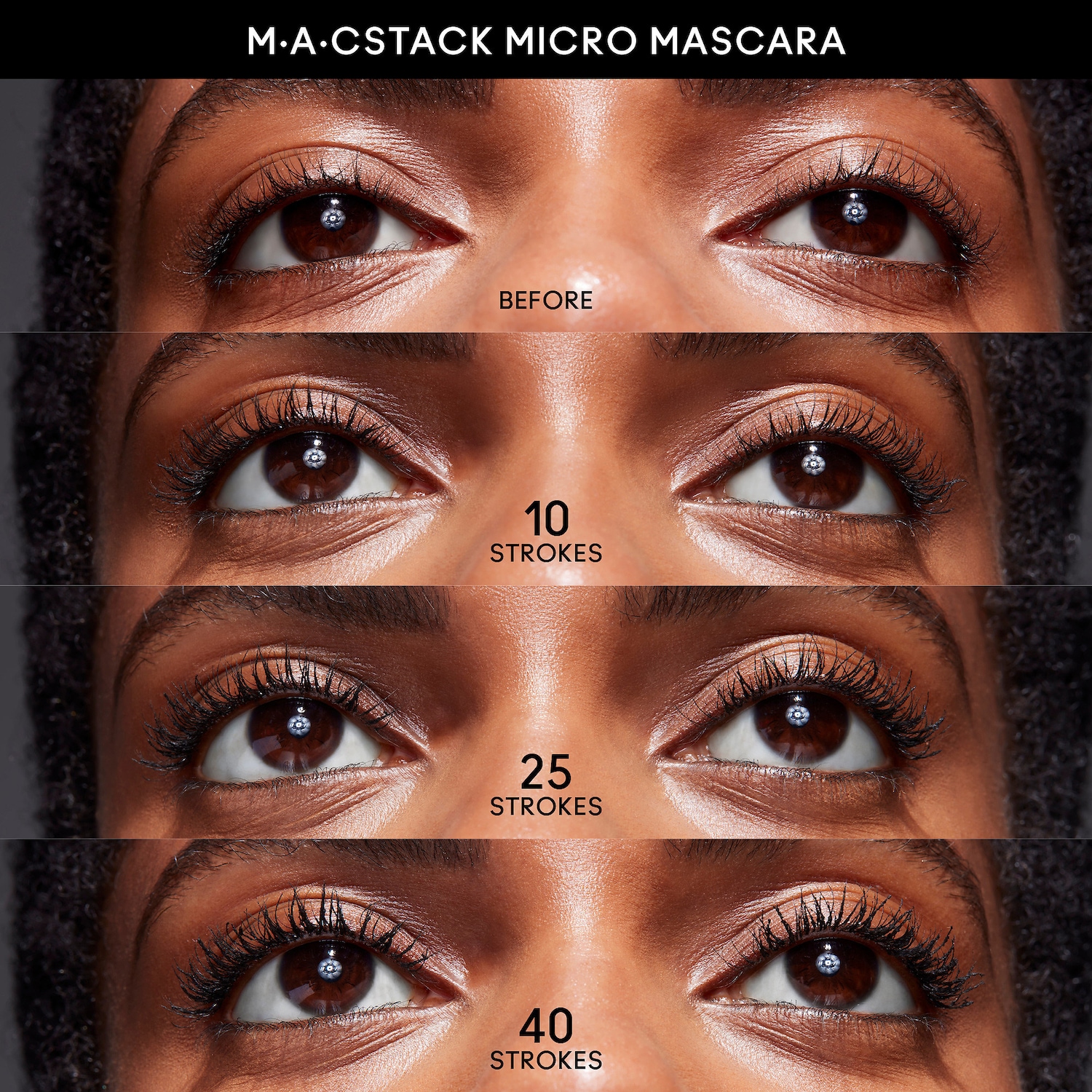 Mascara volumisant et allongeant M·A·CStack