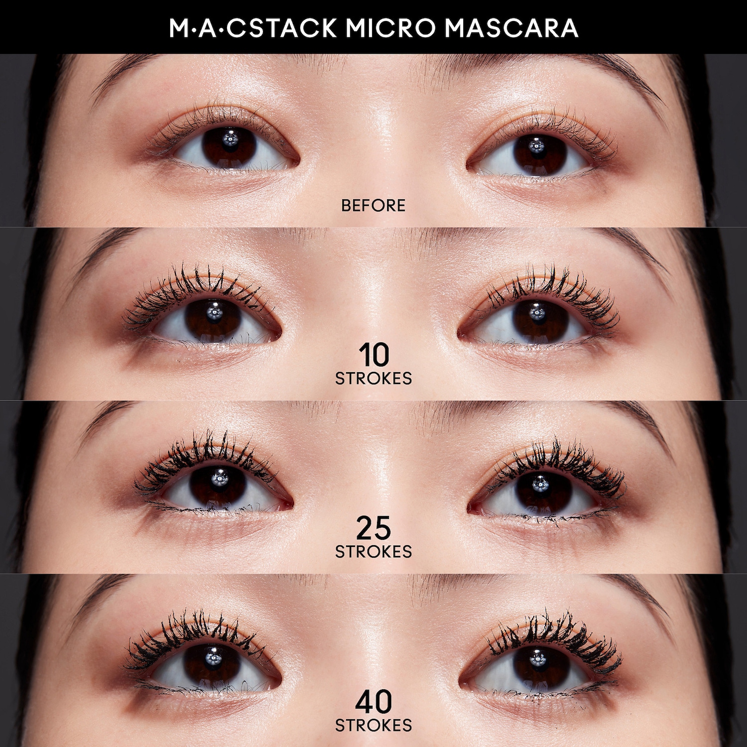 Mascara volumisant et allongeant M·A·CStack