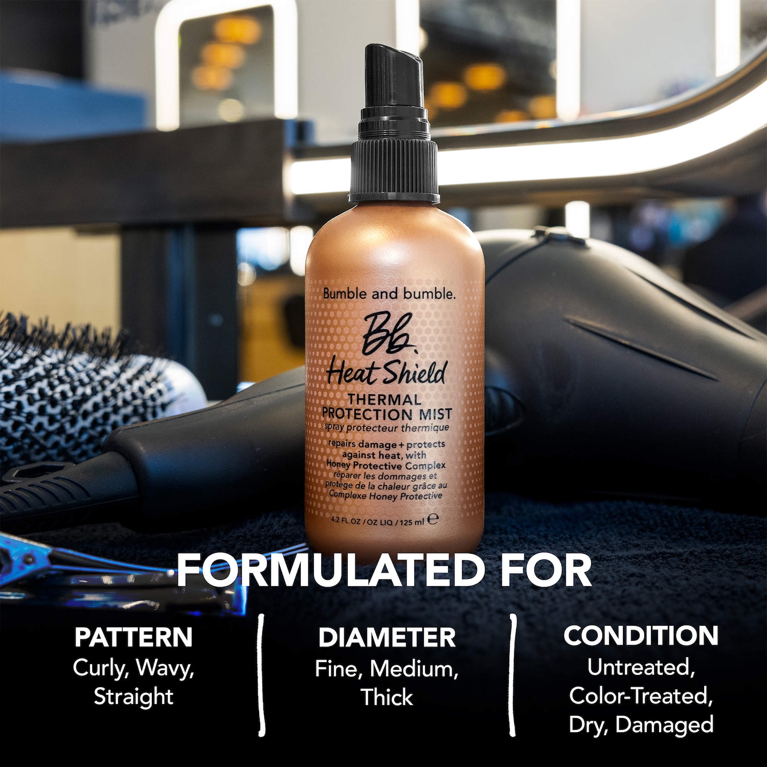 Bumble and bumble Bb. Heat Shield Thermal Protection Mist - Thumbnail 4