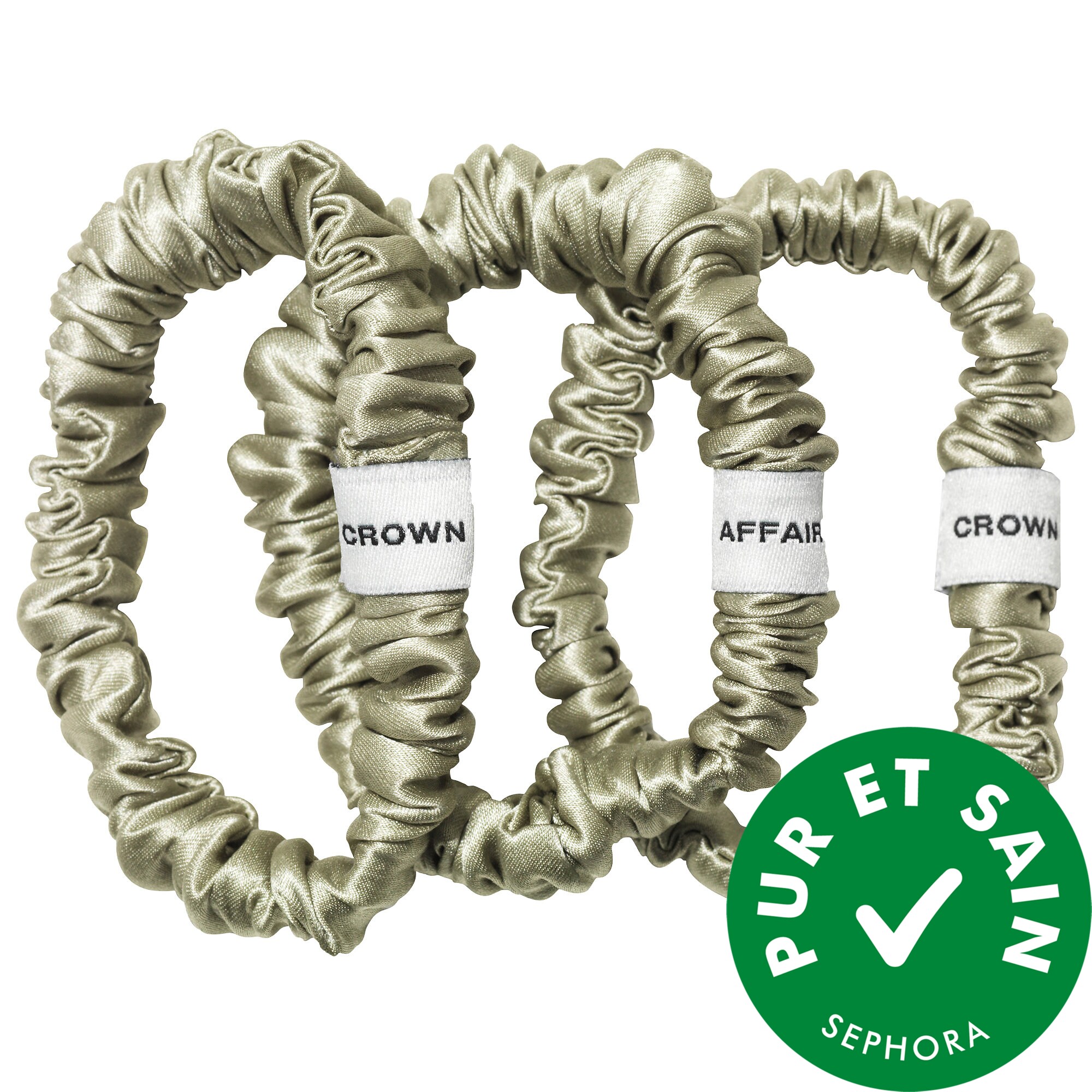 Crown Affair Ensemble de chouchous soyeux No. 001
