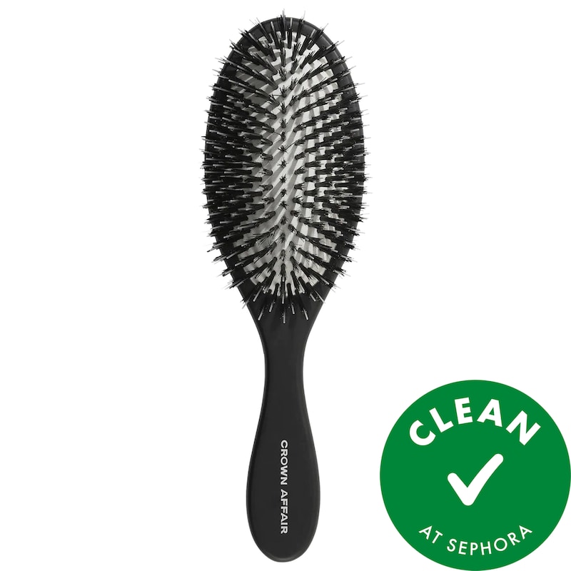 The Dual-Bristle Boar Hair Brush No. 001 for All Hair Textures