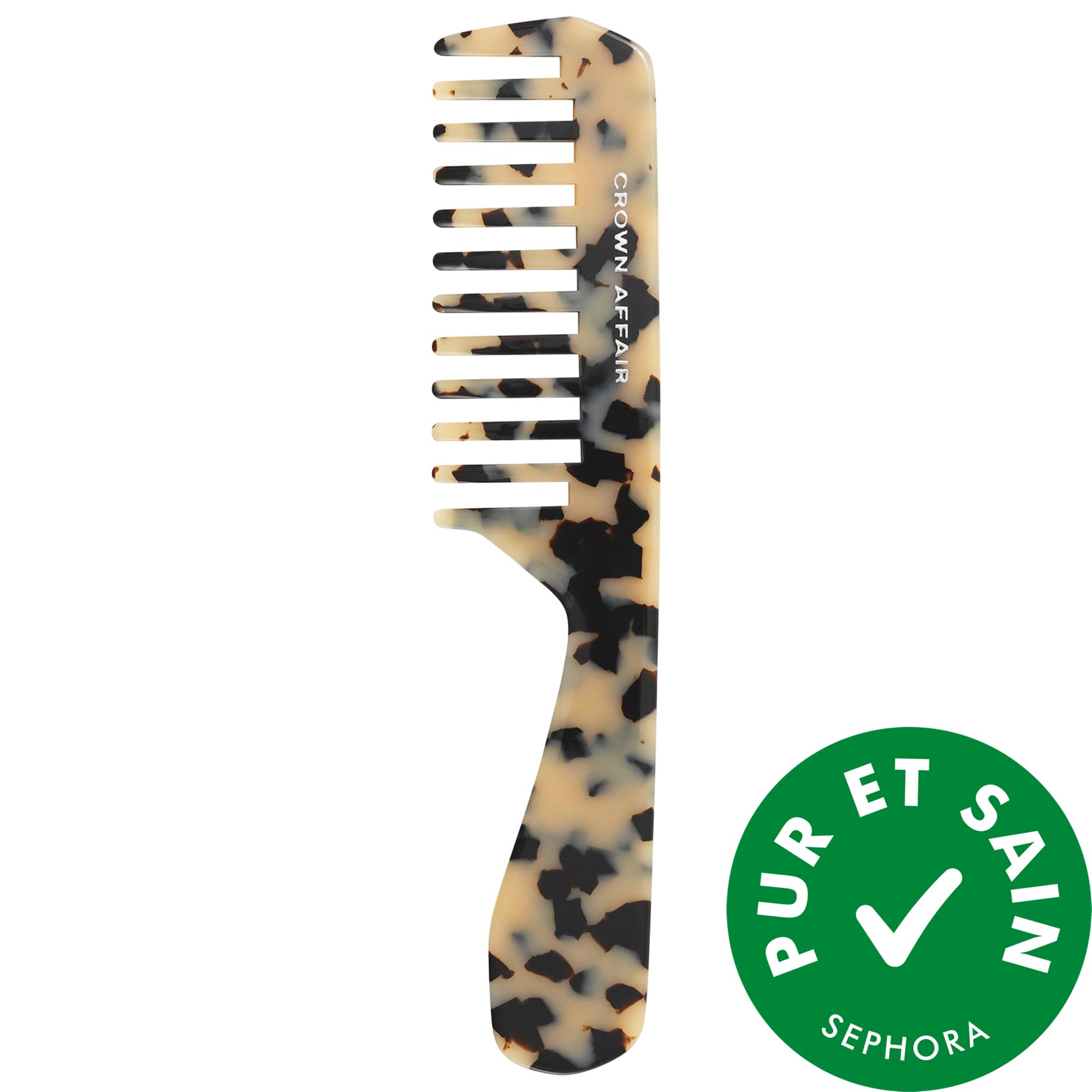 Crown Affair Le peigne n° 002 tortoise