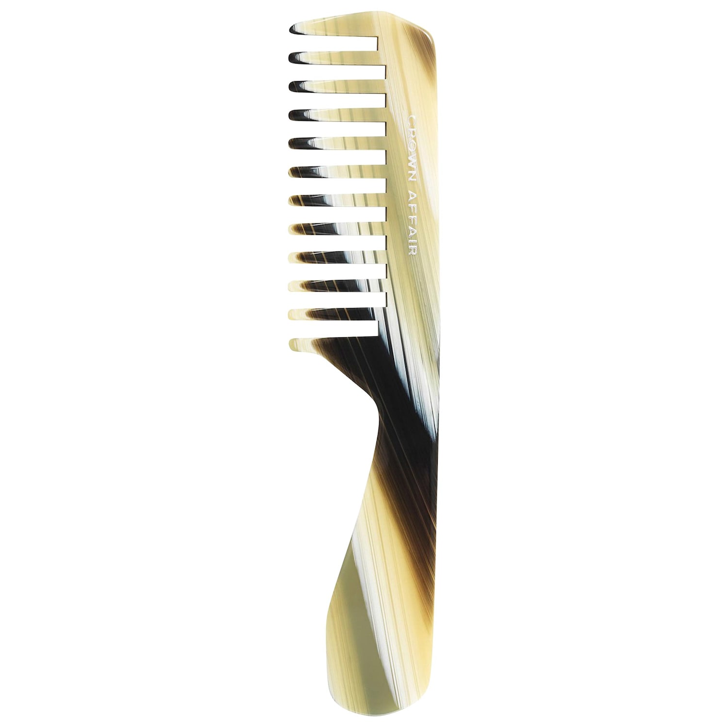 Расчёска Crown Affair The Comb No. 002, цвет: Horn — фото 1