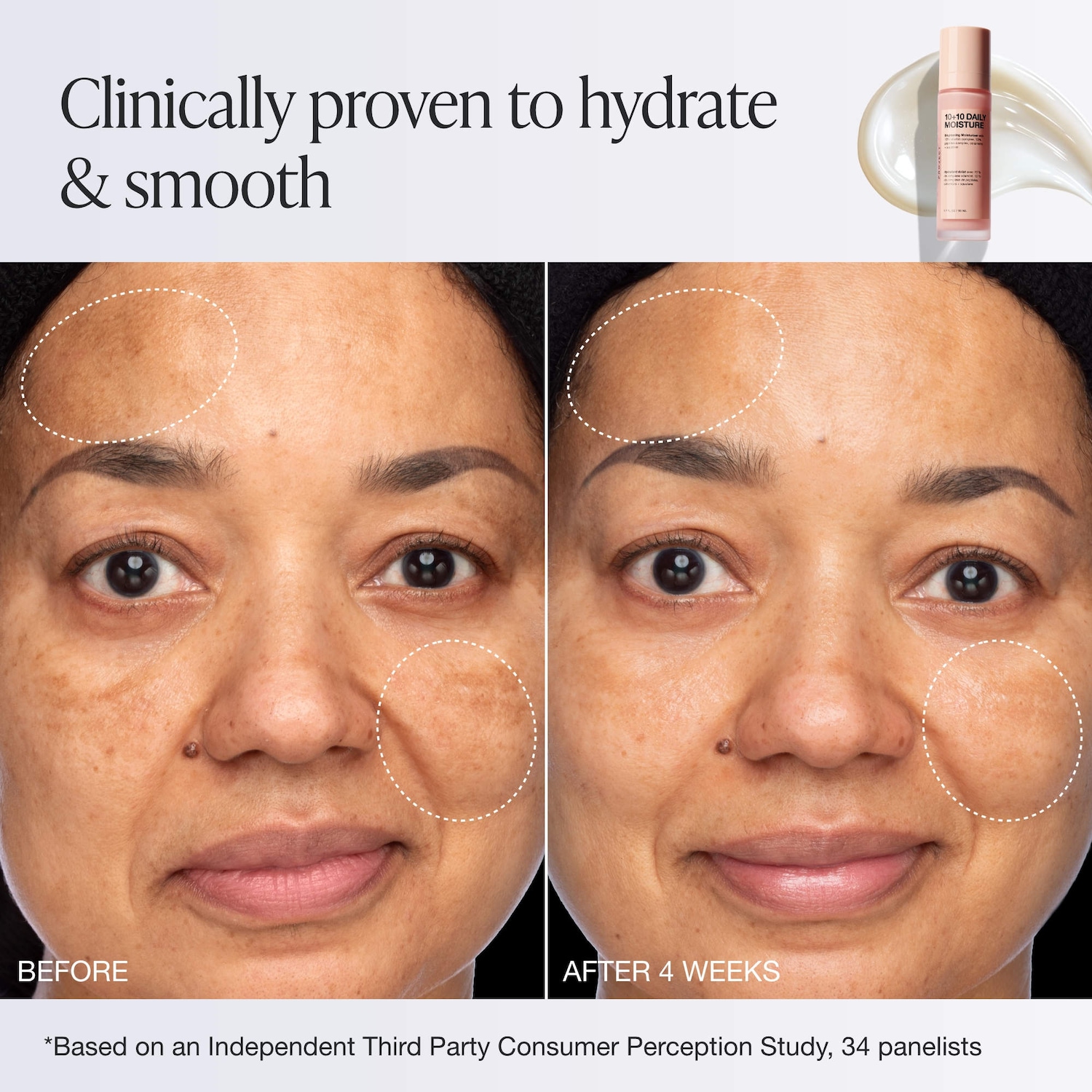10 + 10 Moisturizer with 10% Vitamin C + 10% Peptide Complex + Ceramides