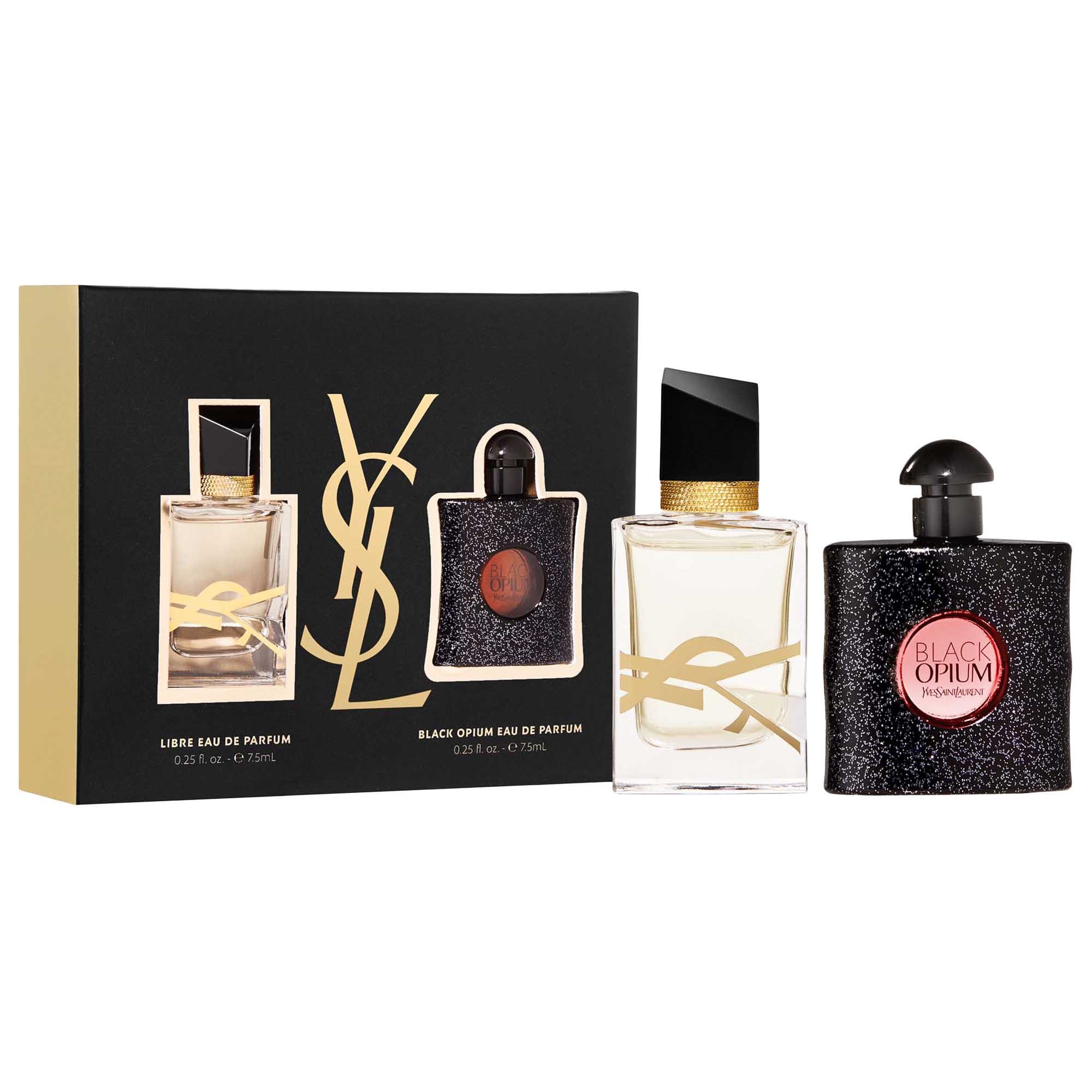 tag et billede sennep Koncession Mini Black Opium & Libre Eau de Parfum Set - Yves Saint Laurent | Sephora