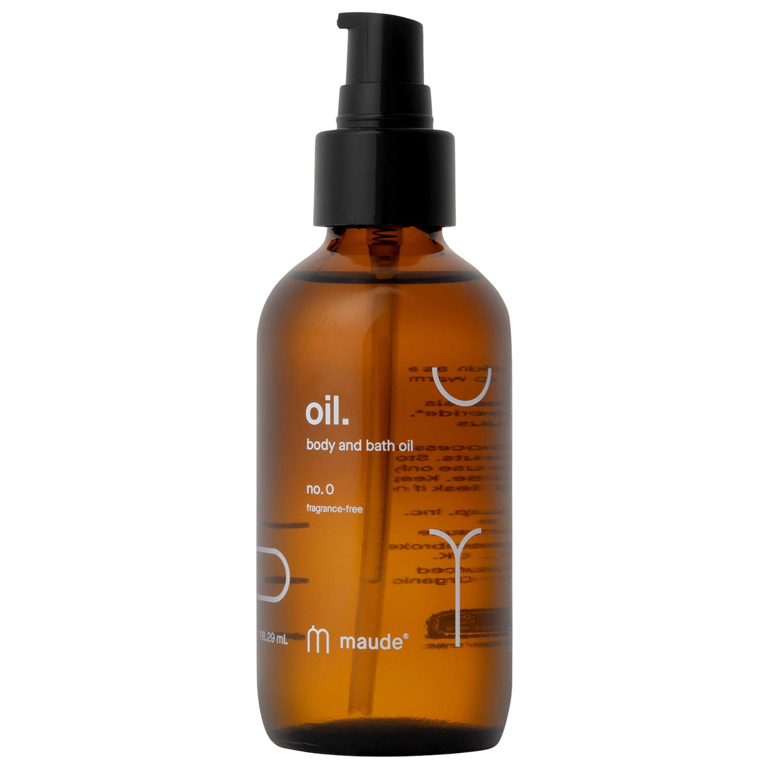 Масло для тела и ванны maude Oil, 100% органическое холодного отжима — фото 1