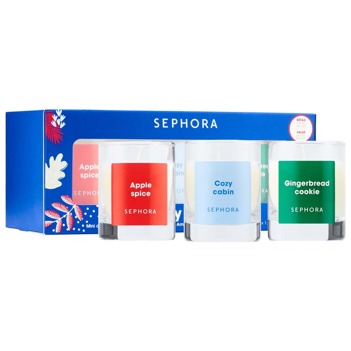 Cozy Vibes Mini Candle Set SEPHORA COLLECTION Sephora