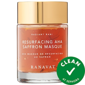 RANAVAT Resurfacing & Regenerative Masque with Fruit AHAs, Papaya Enzymes, and Saffron to Brighten and Smooth INTERNATIONAL SHIPPING