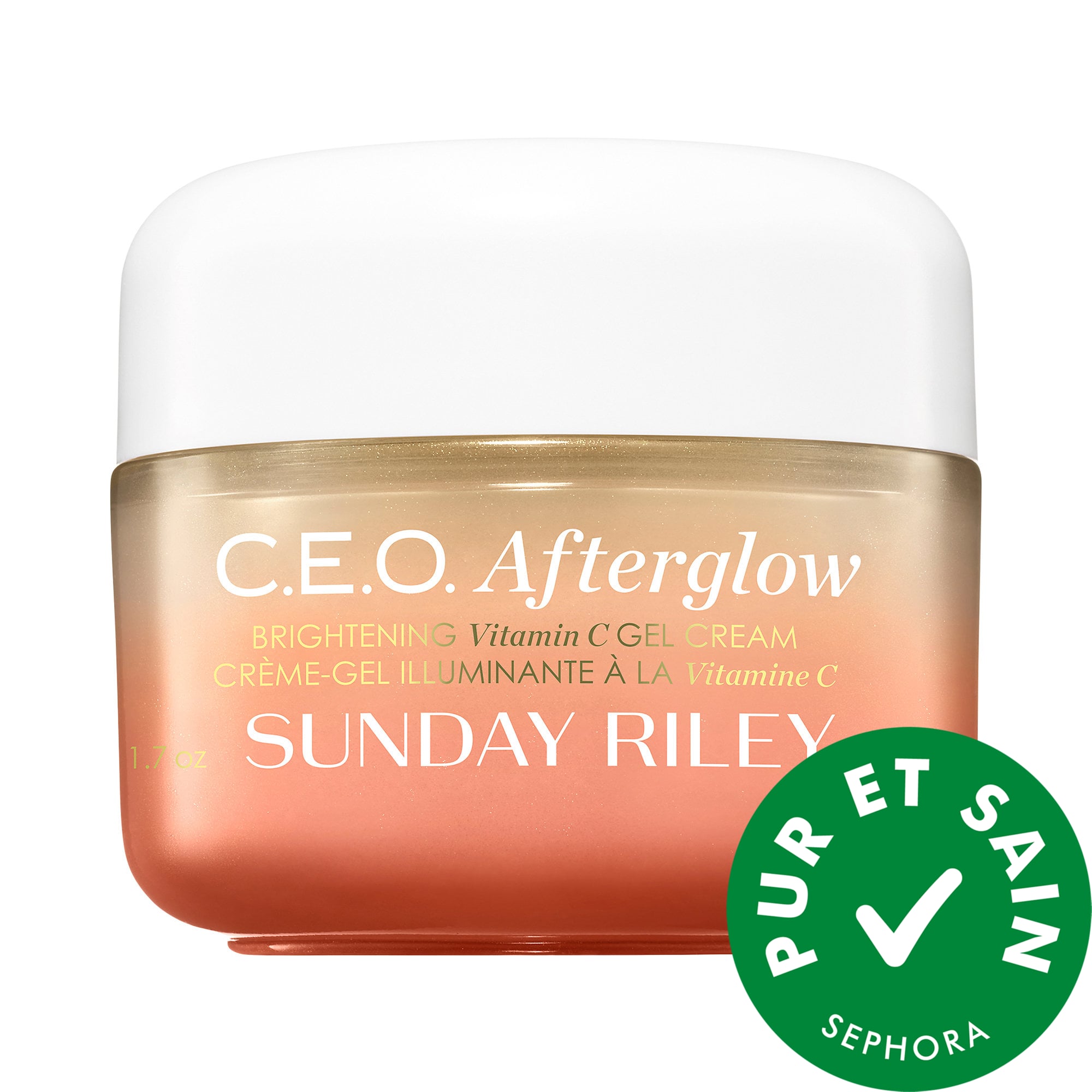 Sunday Riley Sérum illuminateur C.E.O. Hydratant éclat avec vitamine C Afterglow 1.7 oz / 50 g