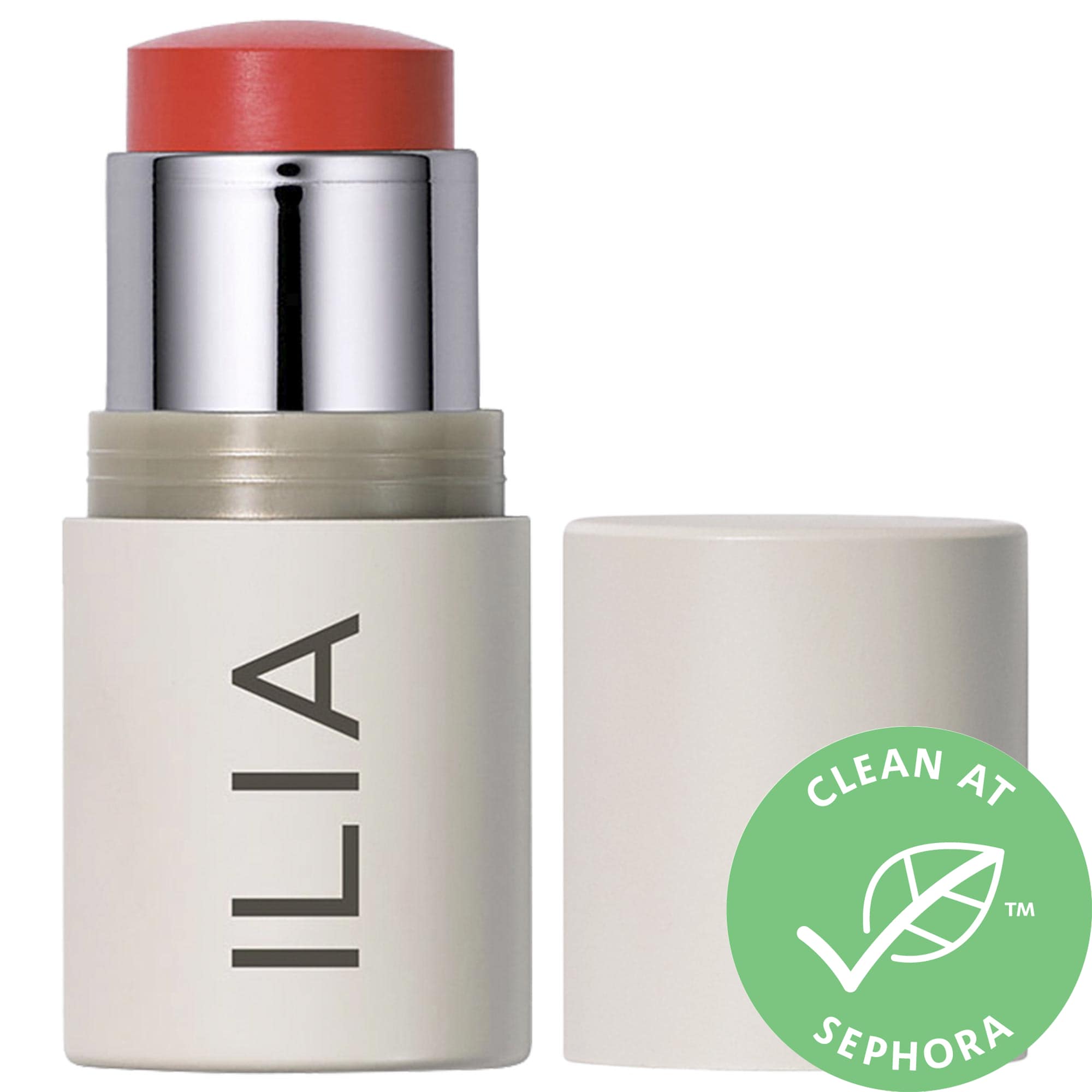 ILIA Multi-Stick Cream Blush + Highlighter + Lip Tint Dear Ruby 0.15 oz / 4.5 g
