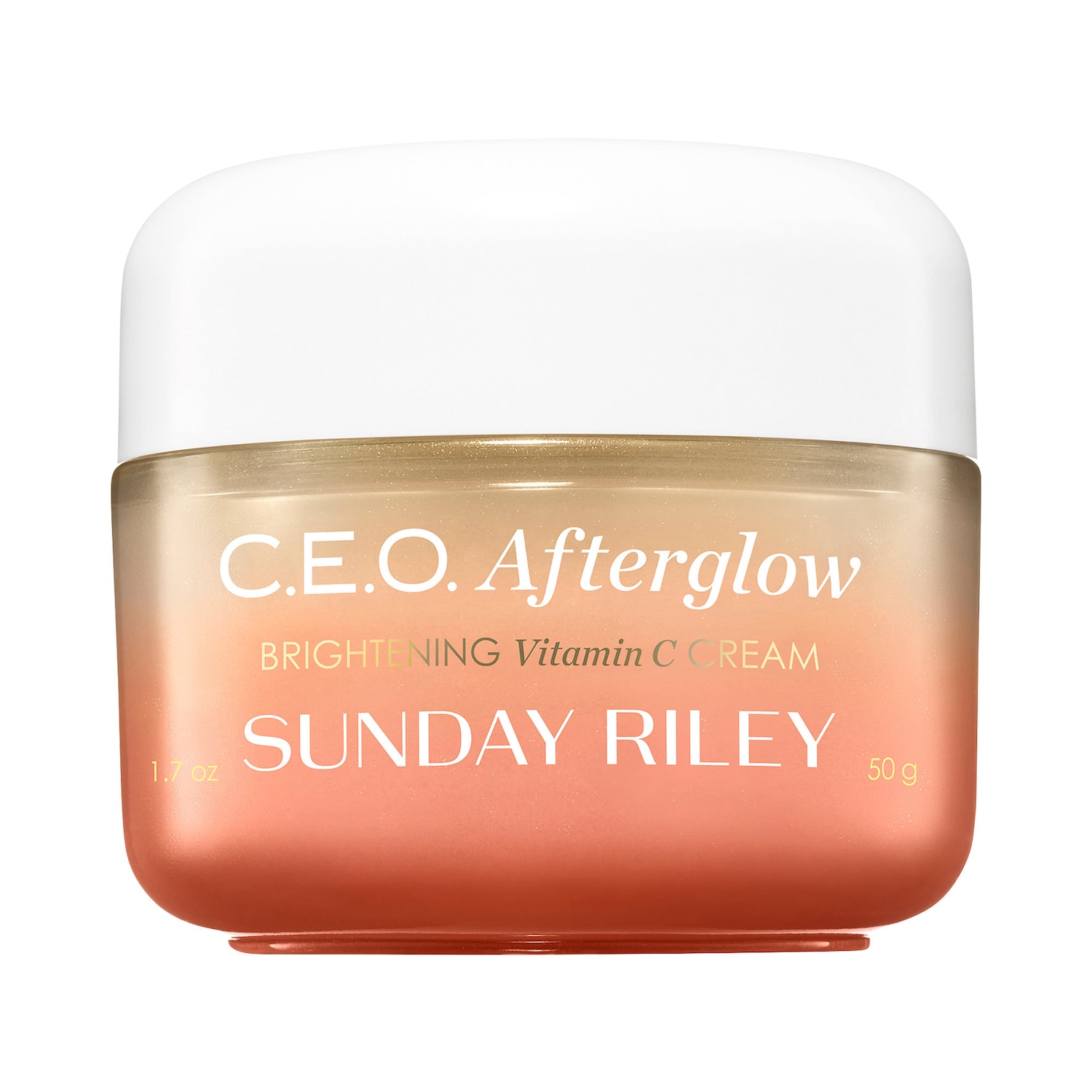 Осветляющий увлажняющий крем Sunday Riley C.E.O. Afterglow с витамином C — фото 1