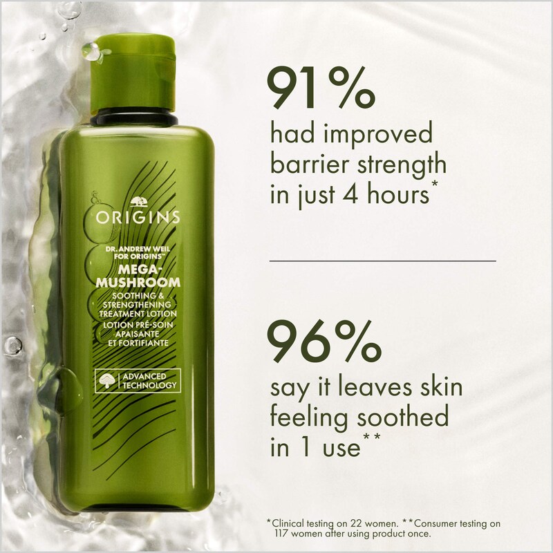 Dr. Andrew Weil for Origins™ Mega-Mushroom Relief & Resilience Soothing Treatment Lotion thumbnail 4