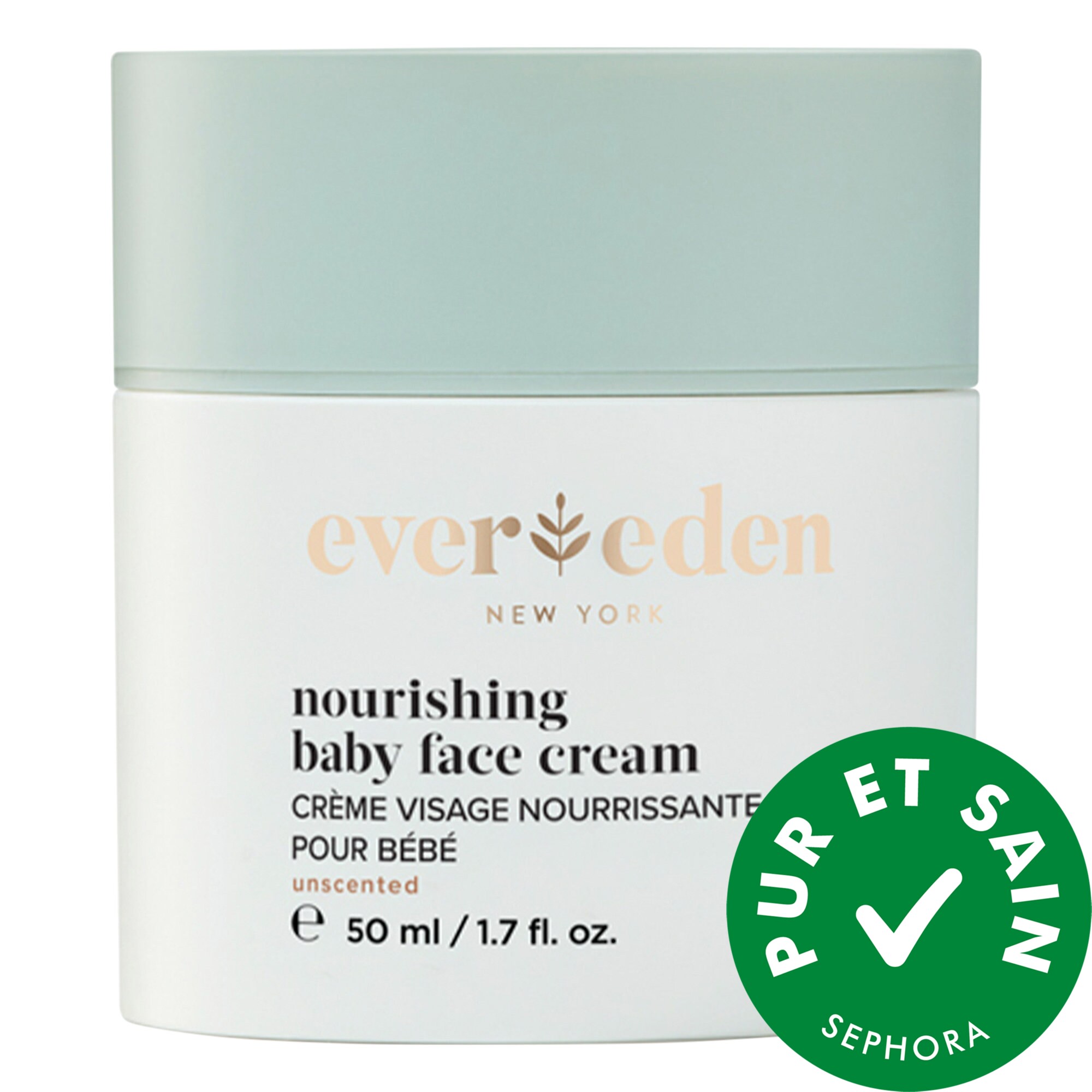 Evereden Nourishing Baby Face Cream 1.7 oz/ 50 g