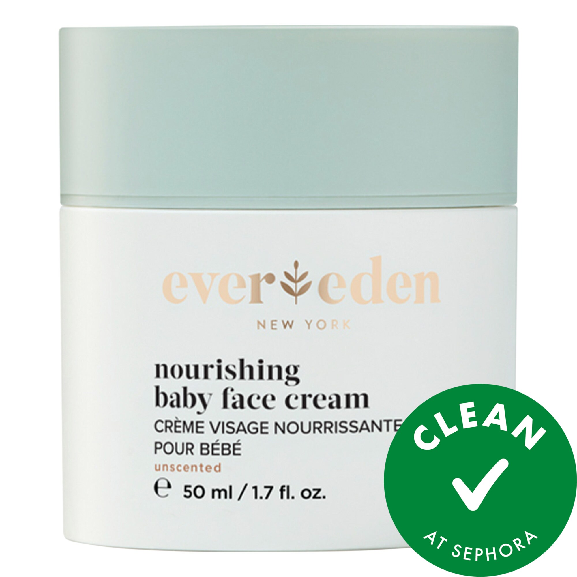 Evereden Nourishing Baby Face Cream 1.7 oz/ 50 g