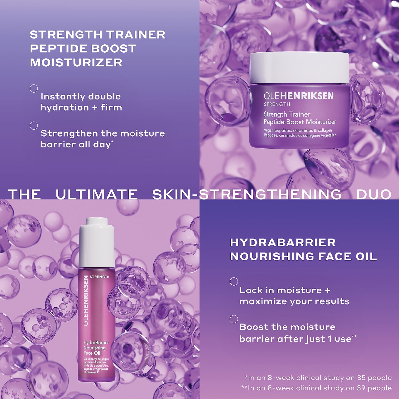 Strength Peptide Barrier Boost Moisturizer with Hyaluronic Acid and Niacinamide
