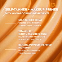 Banana Bright Sun-Kissed Self-Tanning Face Primer with Vitamin C