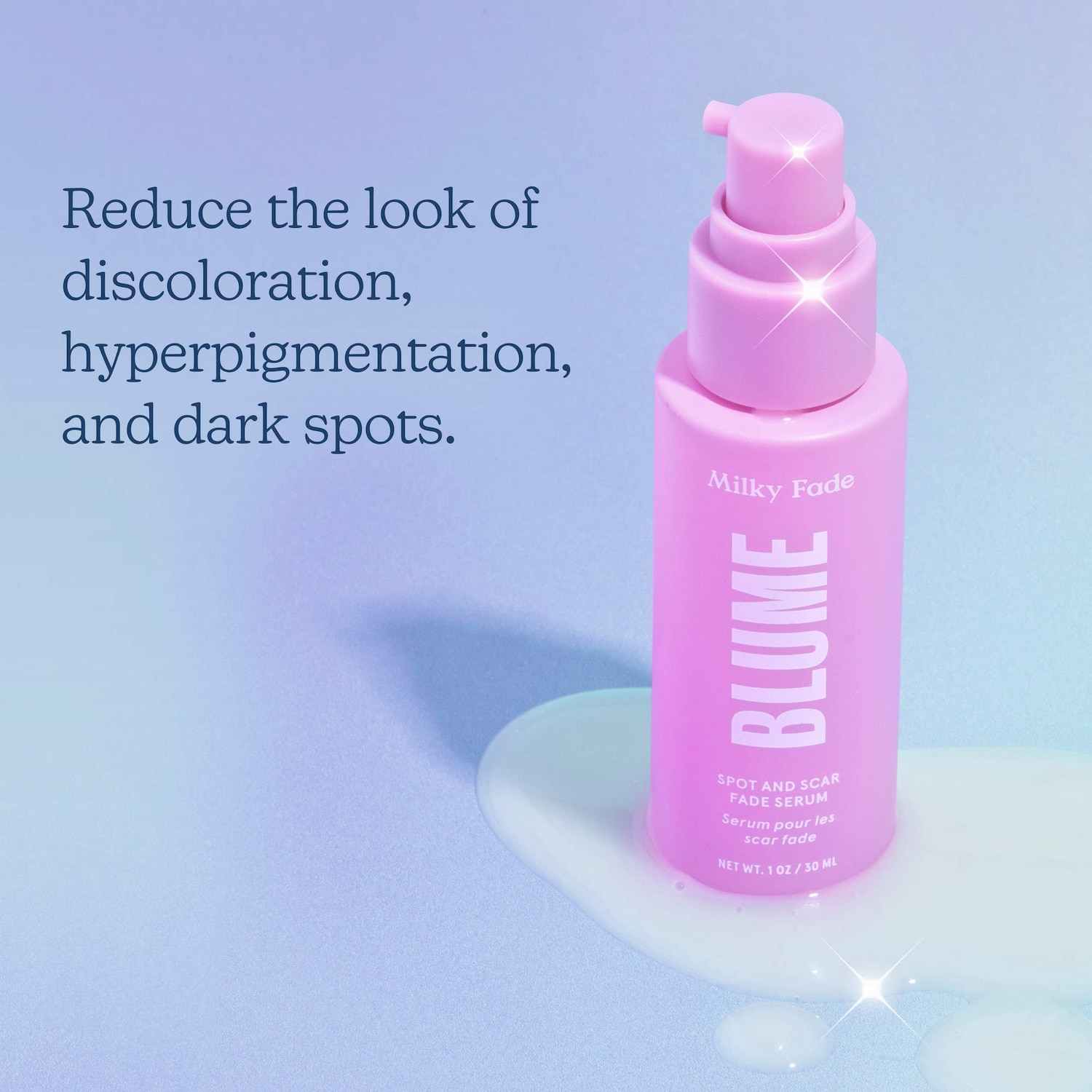 Sérum estompeur de cicatrice + taches pigmentaires Milky