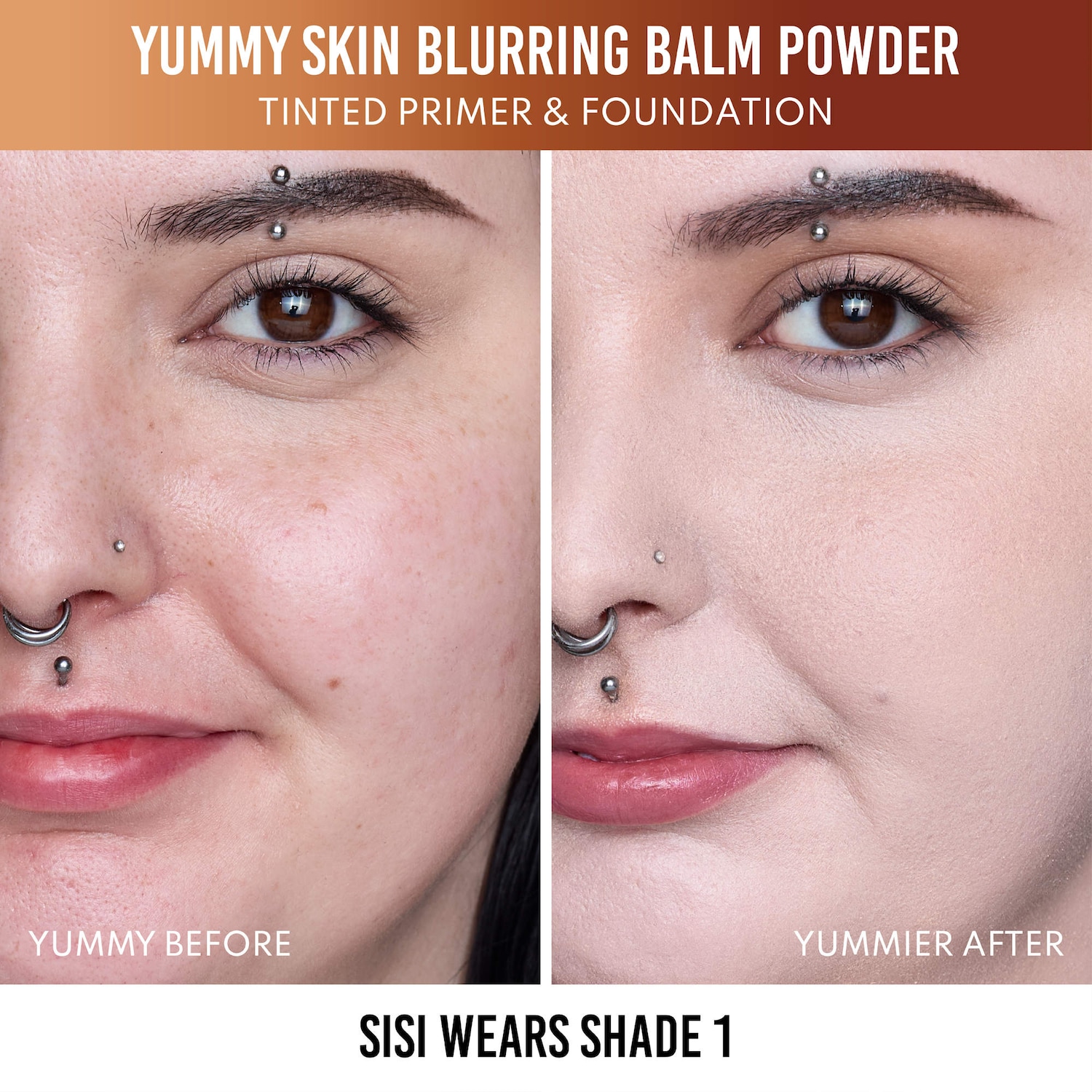 Yummy Skin Blurring Balm Powder - Tinted Primer & Foundation