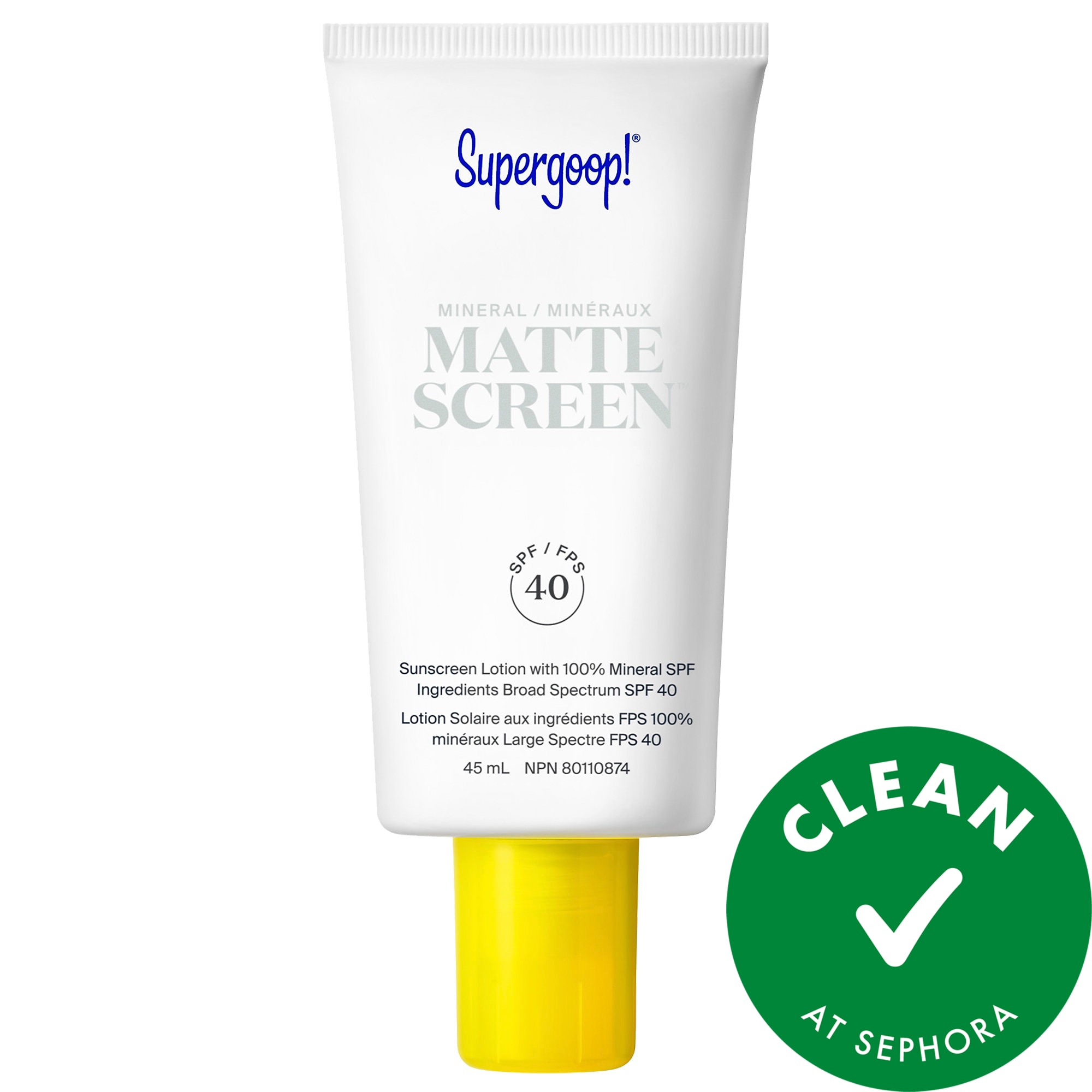 Thumbnail of Supergoop! Mineral Mattescreen SPF 40 Mineral Sunscreen 1.5 oz / 45 mL