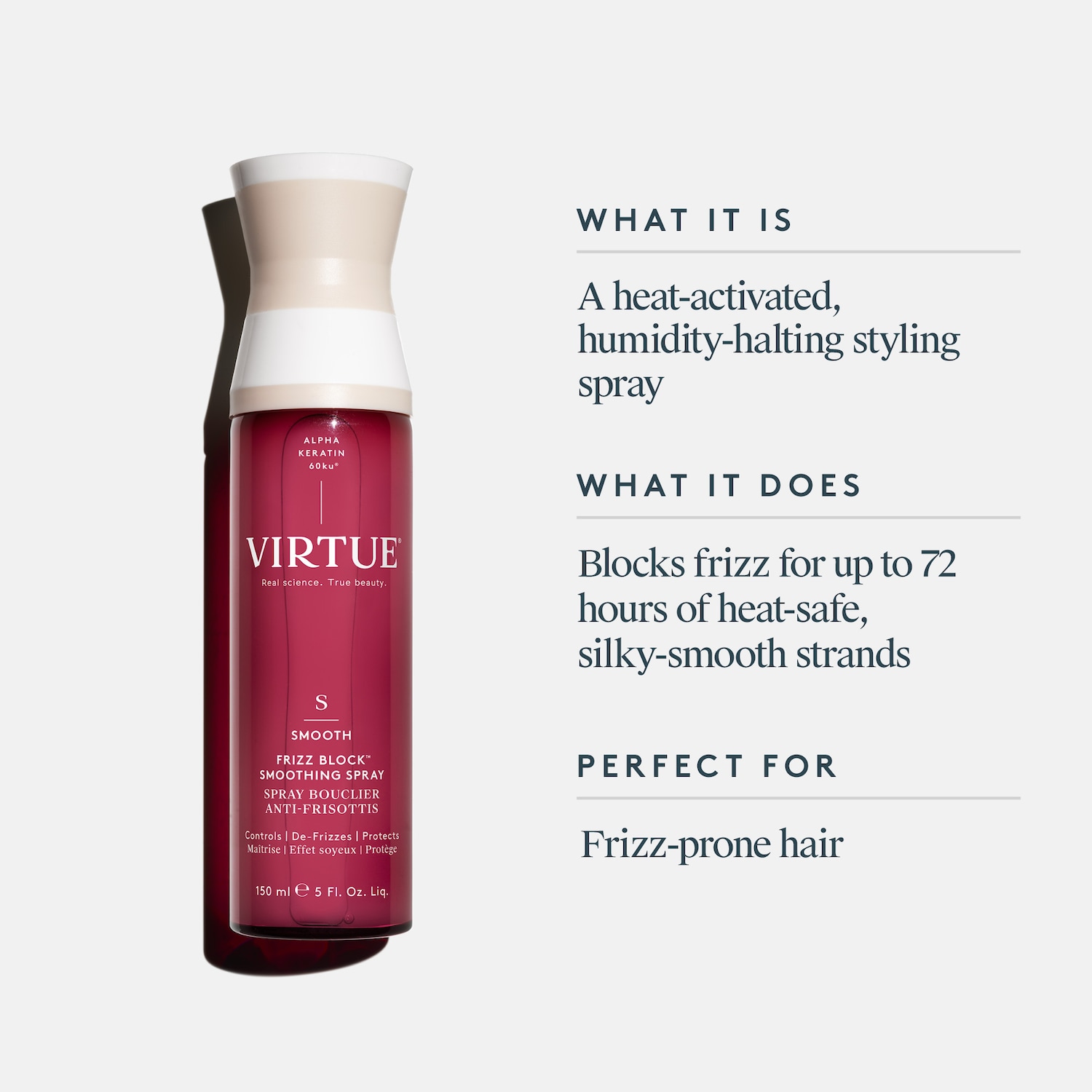 Virtue Frizz Block Smoothing Spray - Thumbnail 3