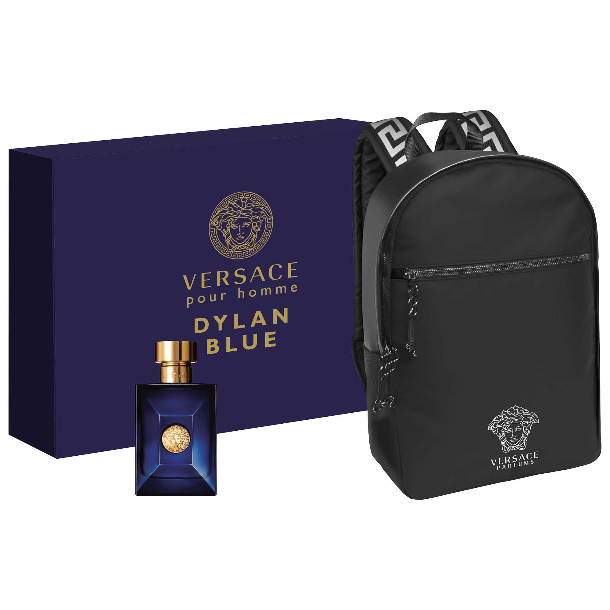 Versace Dylan Blue Pour Homme Summer Backpack Set ModeSens