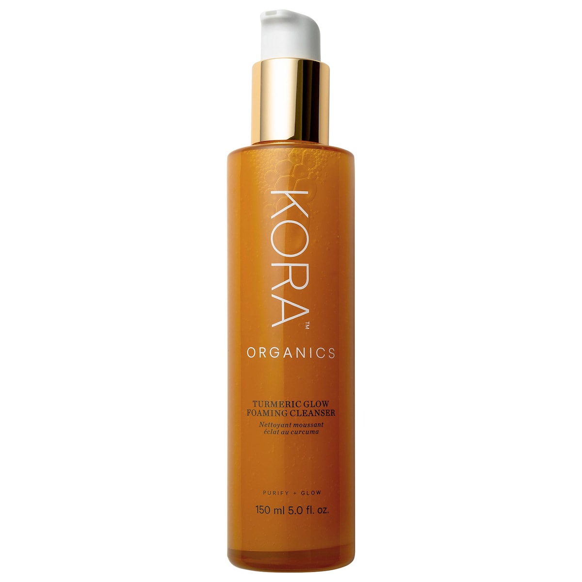 KORA Organics Turmeric Glow Foaming Cleanser